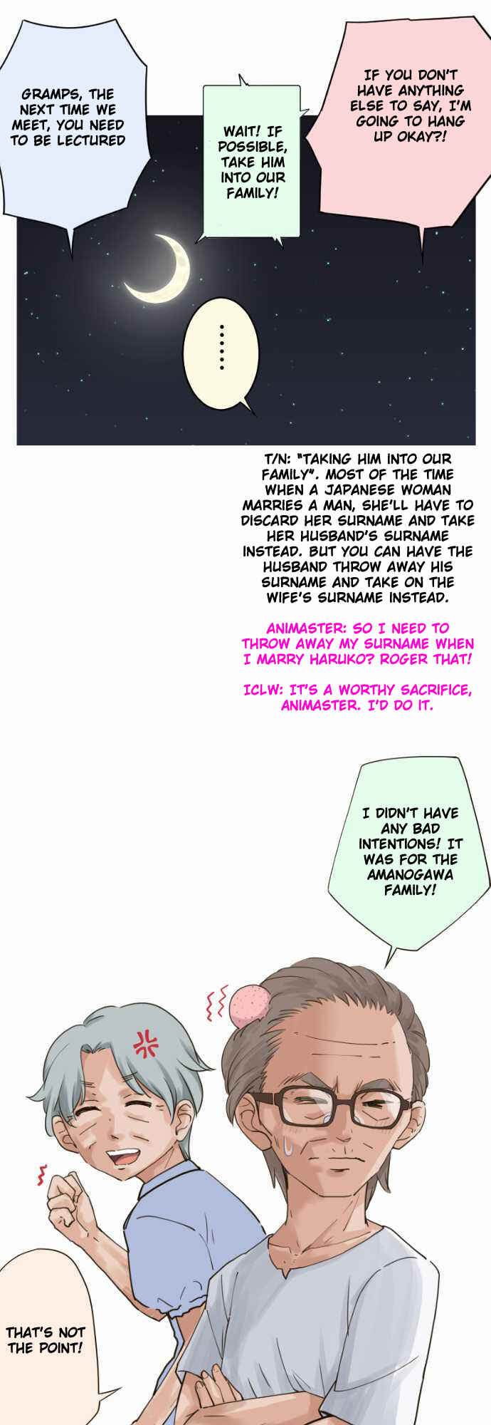 Page 16 Chapter 26 Amanogawa Ke no Yon Shimai