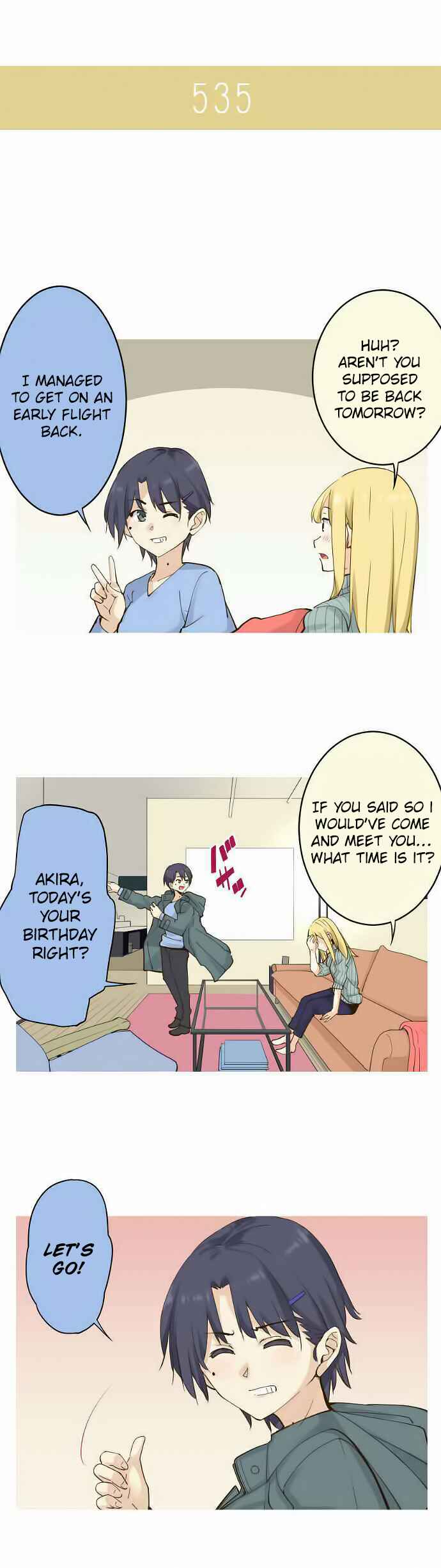 Page 12 Chapter 83 Amanogawa Ke no Yon Shimai