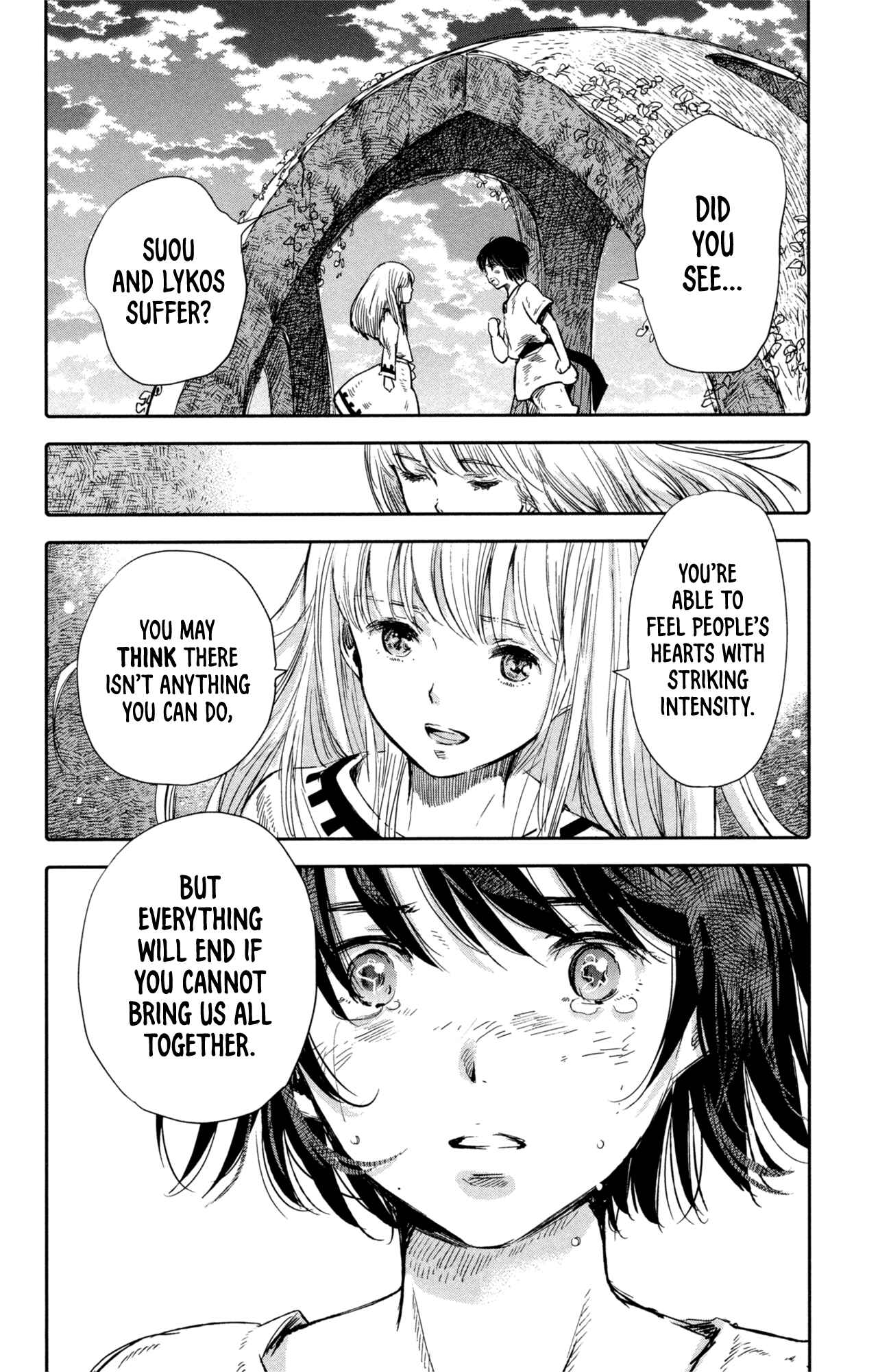 Page 36 Chapter 7 Kujira no Kora wa Sajou ni Utau