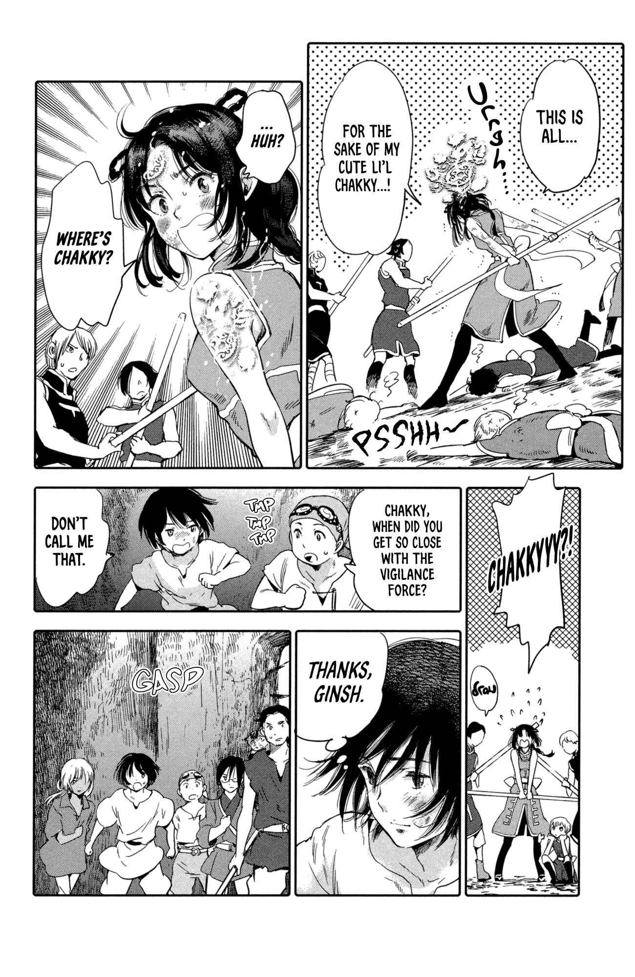 Page 18 Chapter 8 Kujira no Kora wa Sajou ni Utau