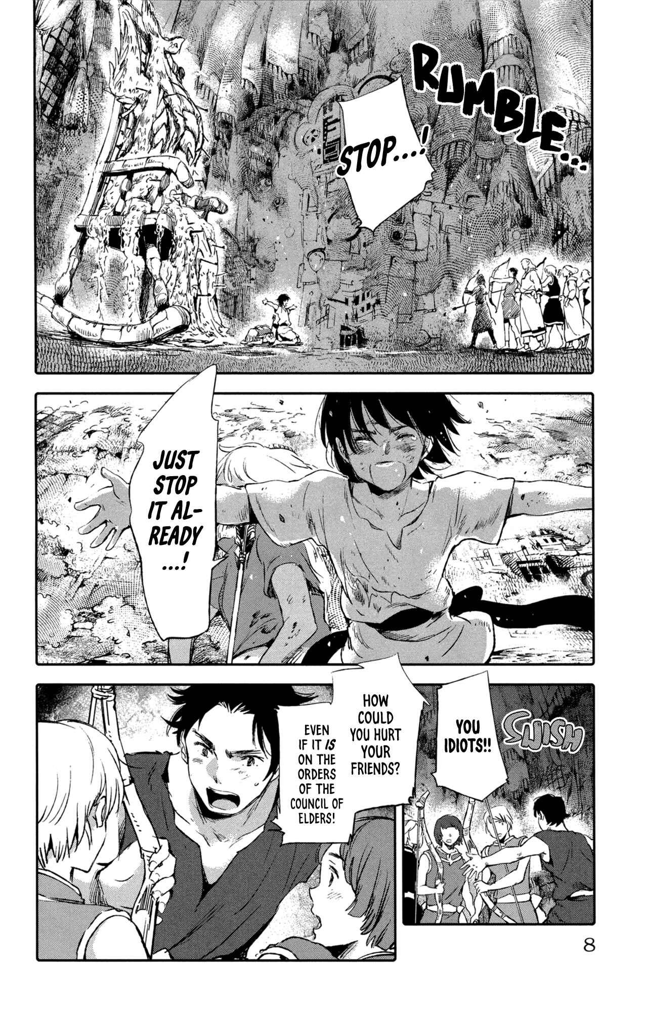 Page 12 Chapter 9 Kujira no Kora wa Sajou ni Utau