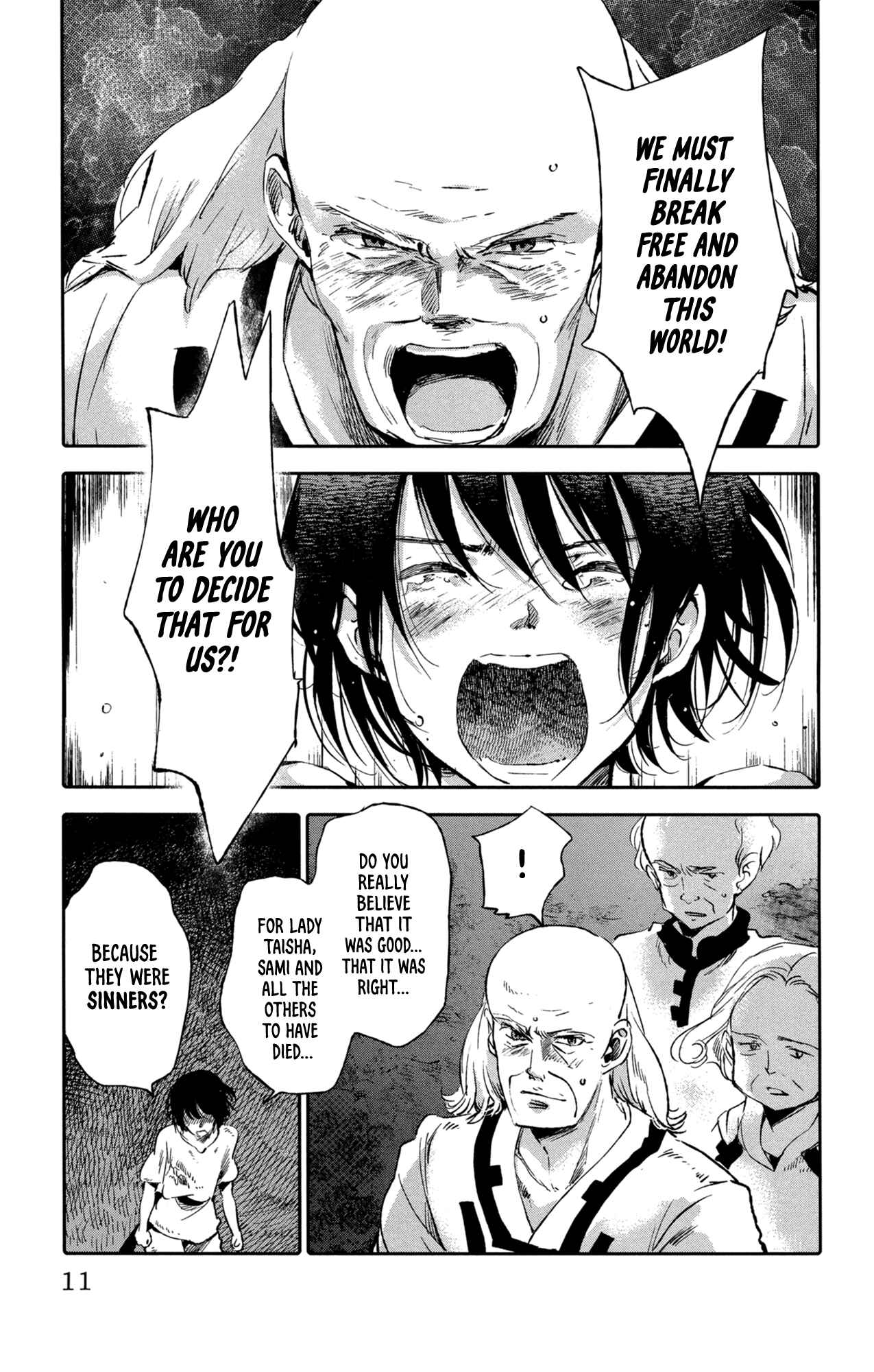 Page 15 Chapter 9 Kujira no Kora wa Sajou ni Utau