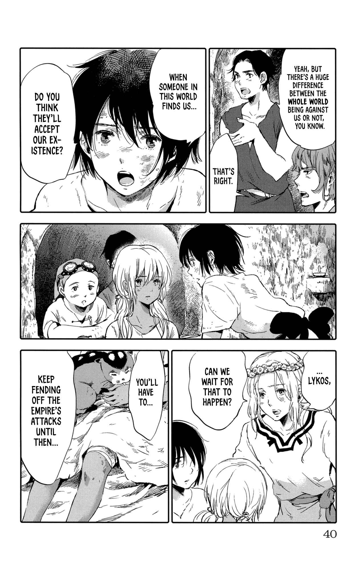 Page 44 Chapter 9 Kujira no Kora wa Sajou ni Utau