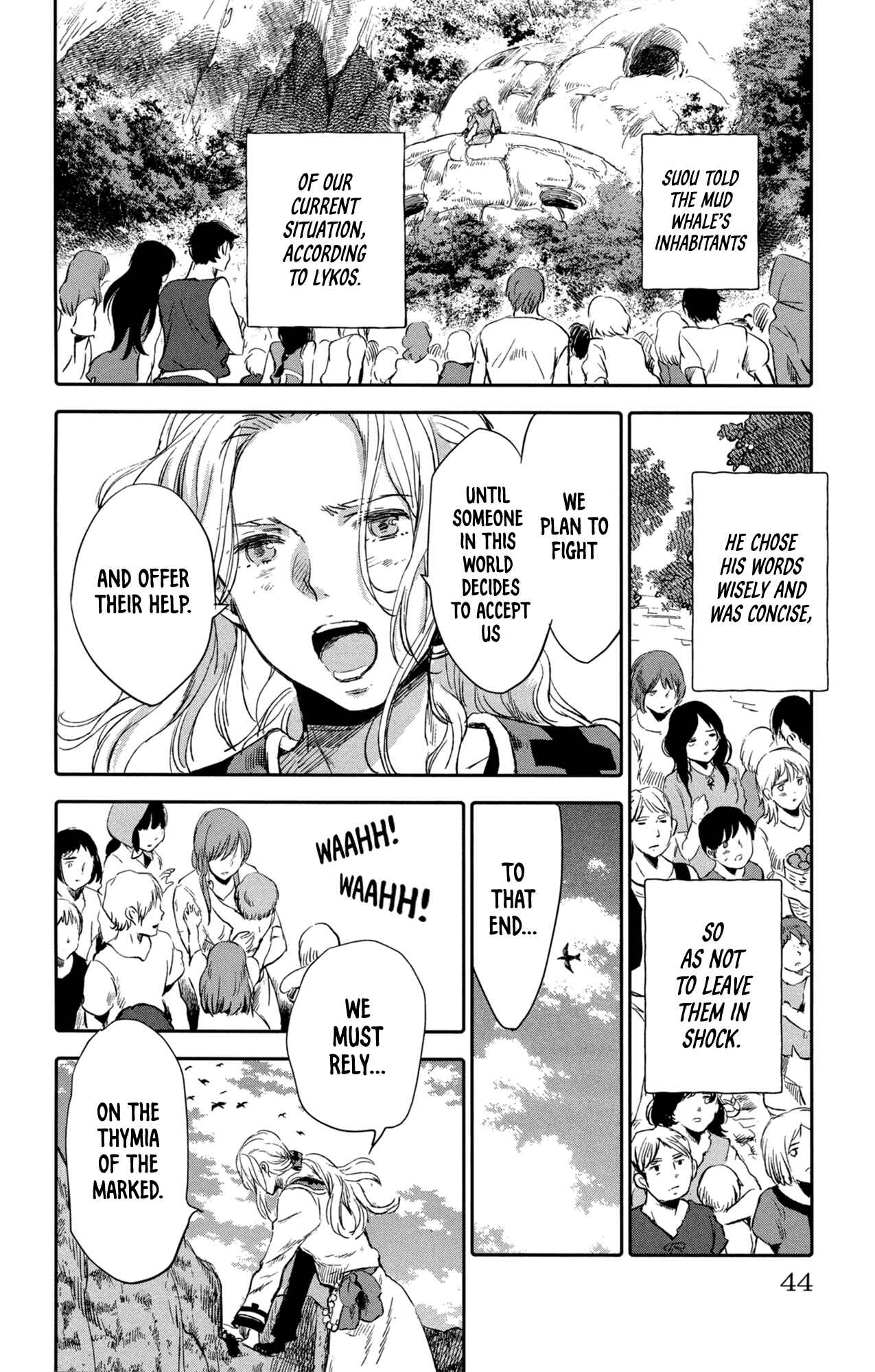 Page 48 Chapter 9 Kujira no Kora wa Sajou ni Utau