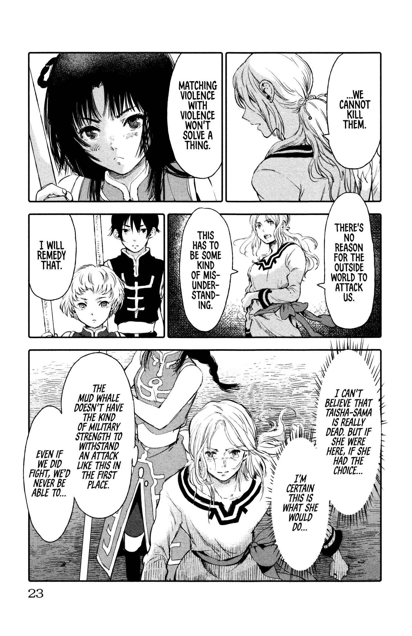 Page 25 Chapter 5 Kujira no Kora wa Sajou ni Utau