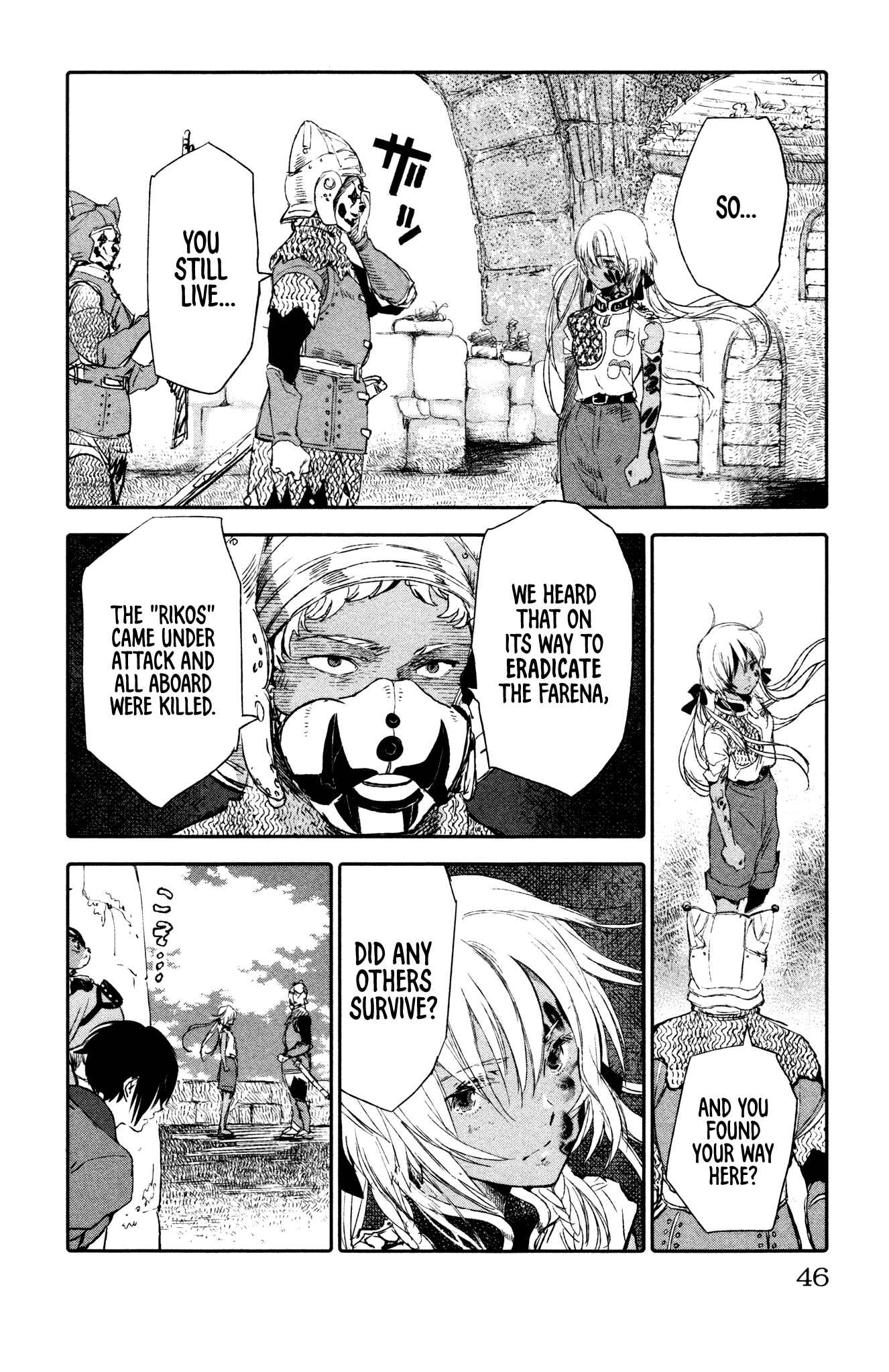 Page 48 Chapter 5 Kujira no Kora wa Sajou ni Utau