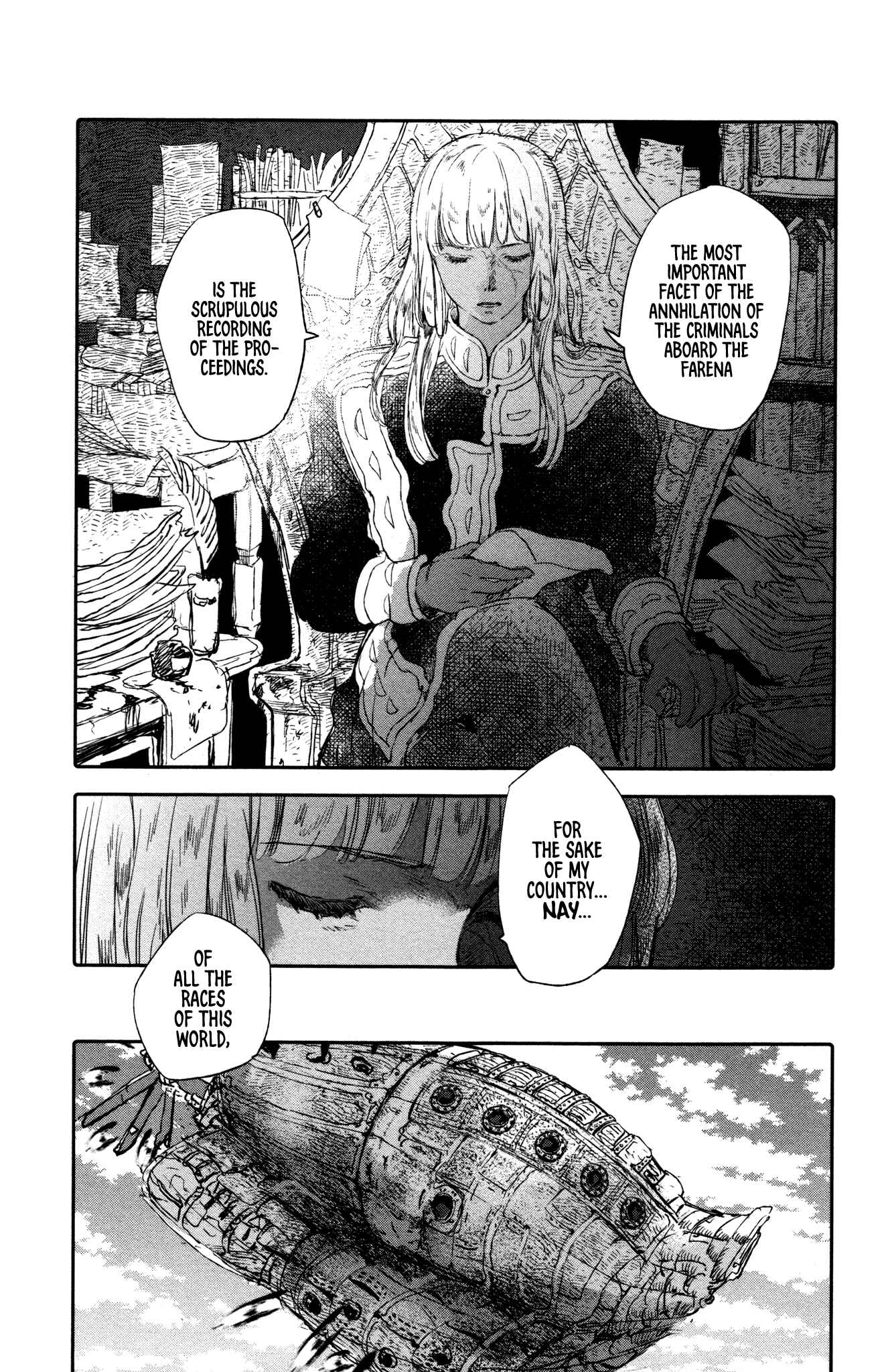 Page 8 Chapter 5 Kujira no Kora wa Sajou ni Utau