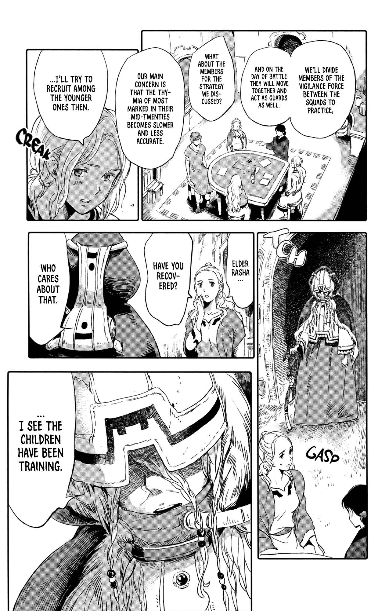 Page 11 Chapter 10 Kujira no Kora wa Sajou ni Utau