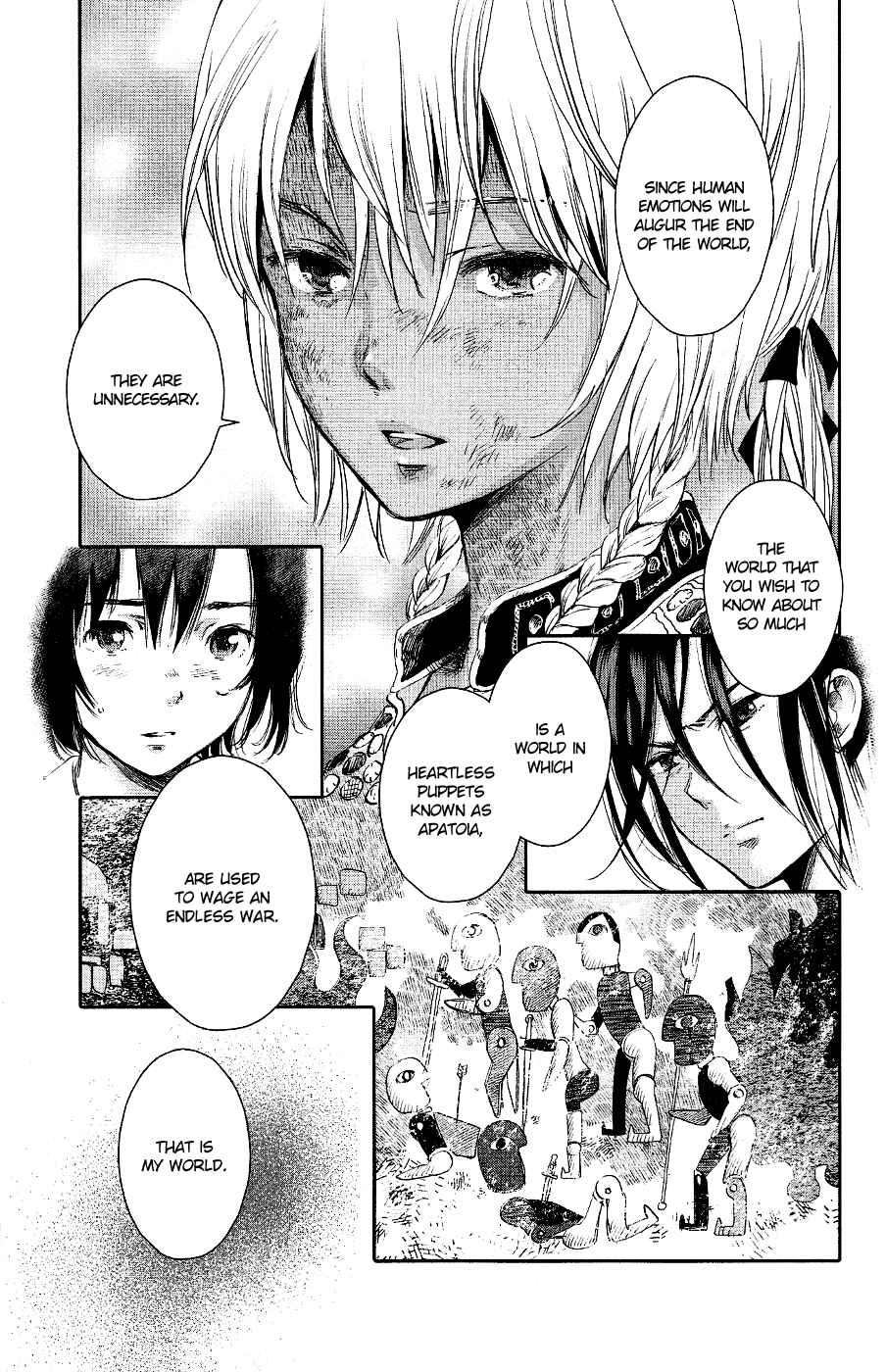 Page 11 Chapter 3 Kujira no Kora wa Sajou ni Utau