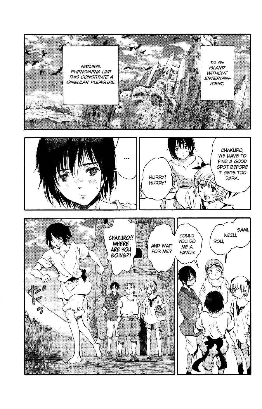 Page 22 Chapter 3 Kujira no Kora wa Sajou ni Utau