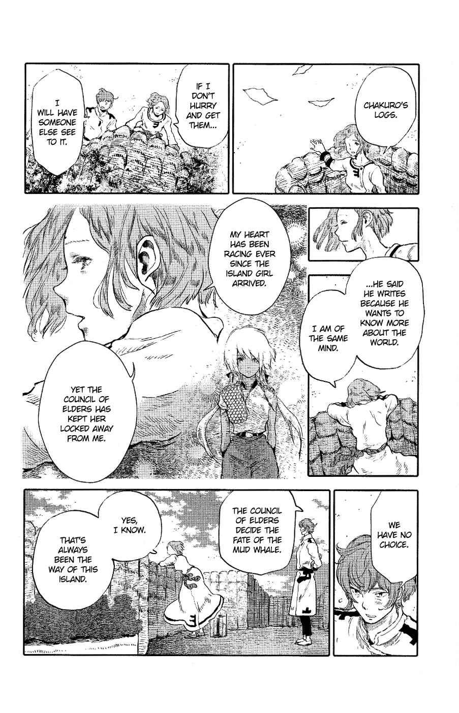 Page 14 Chapter 4 Kujira no Kora wa Sajou ni Utau