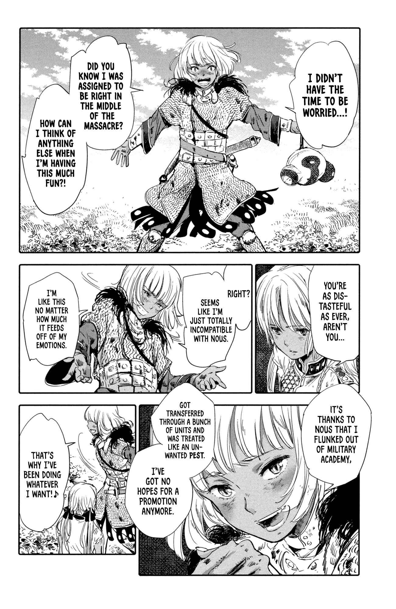 Page 10 Chapter 6 Kujira no Kora wa Sajou ni Utau