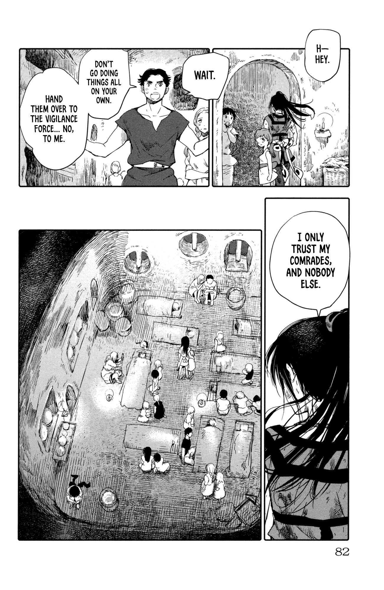 Page 34 Chapter 6 Kujira no Kora wa Sajou ni Utau