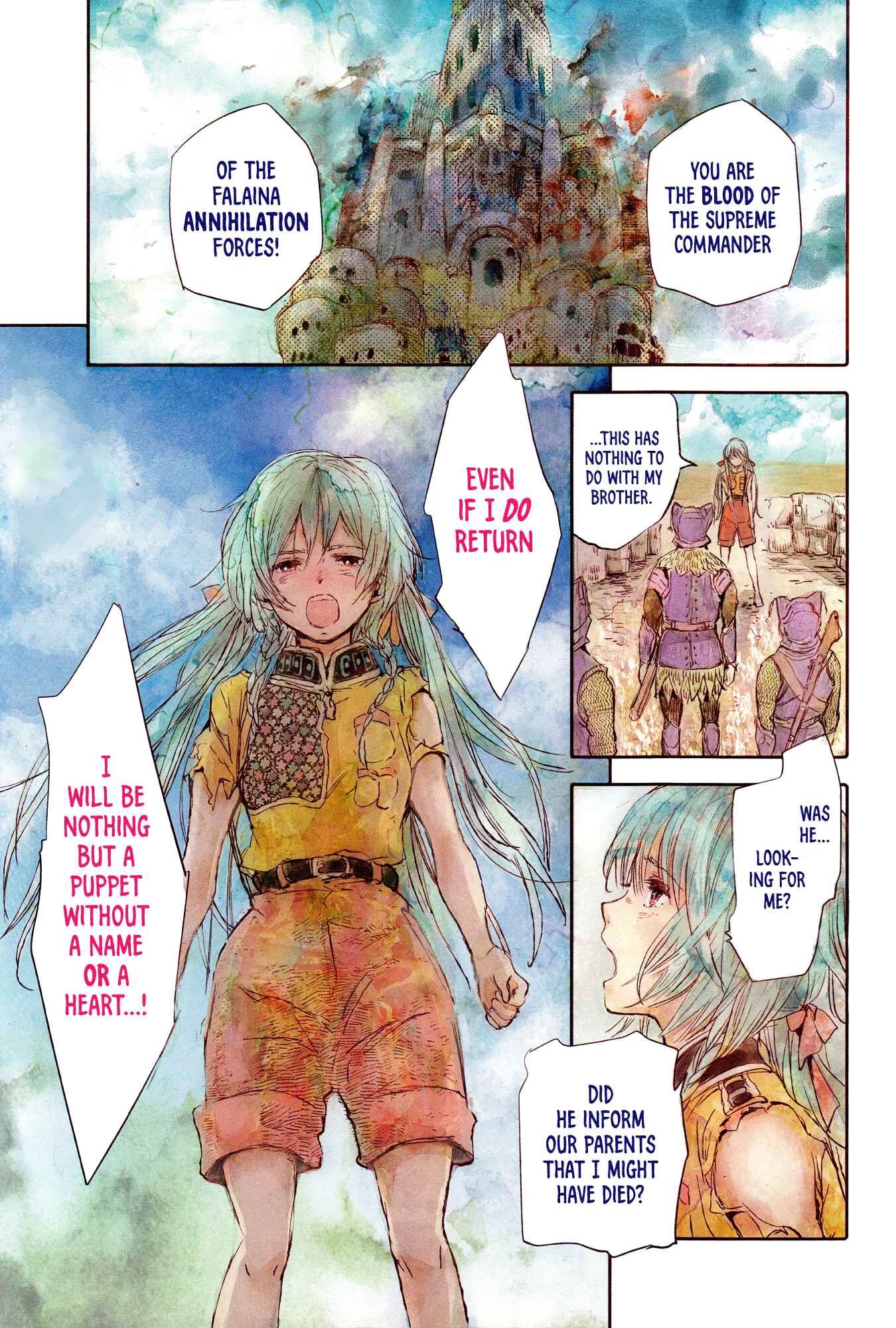 Page 4 Chapter 6 Kujira no Kora wa Sajou ni Utau