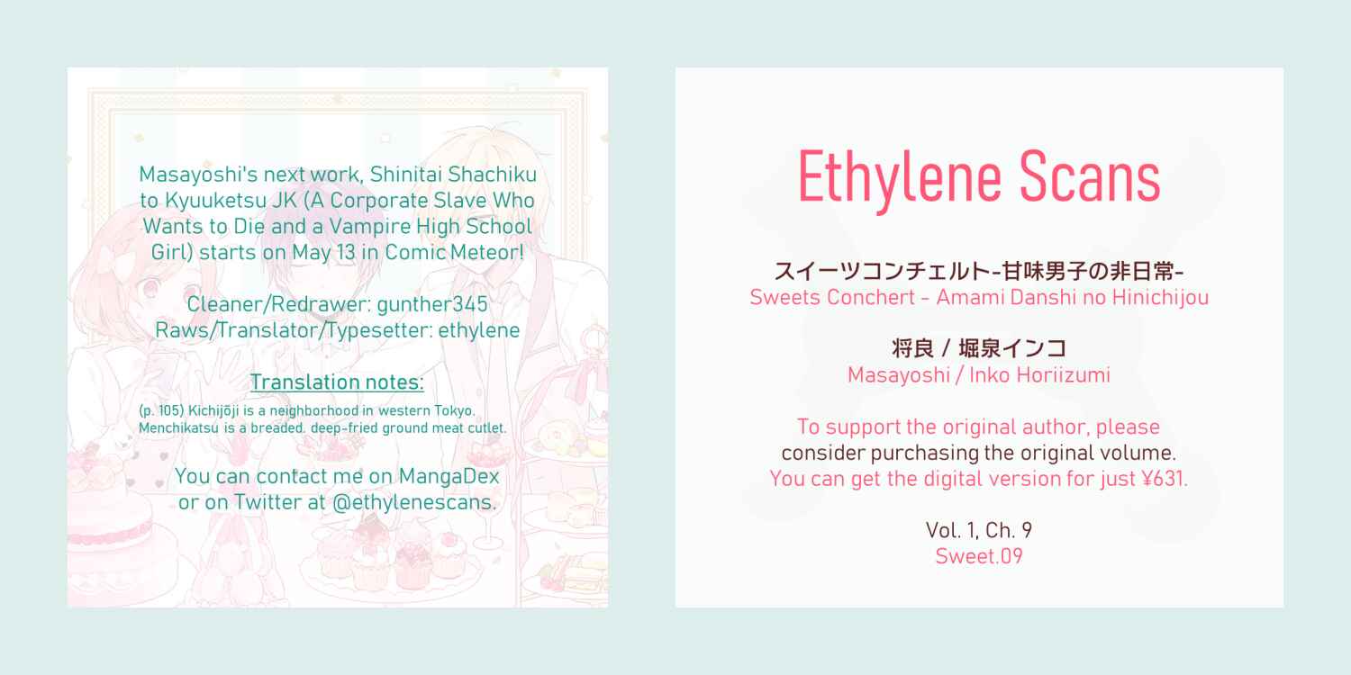 Page 13 Chapter 9 Sweets Concert - Amami Danshi no Hinichijou