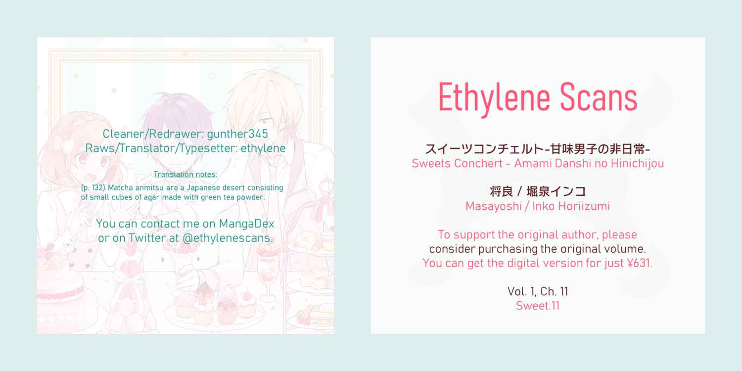 Page 9 Chapter 11 Sweets Concert - Amami Danshi no Hinichijou