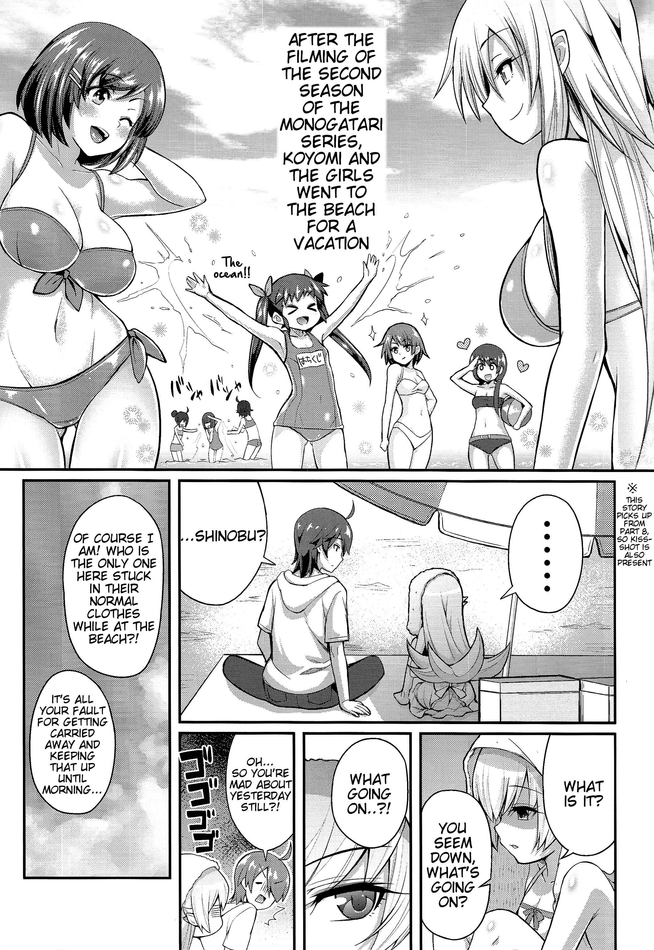 Page 3 Chapter 9 Bakemonogatari - Pachimonogatari (Doujinshi)