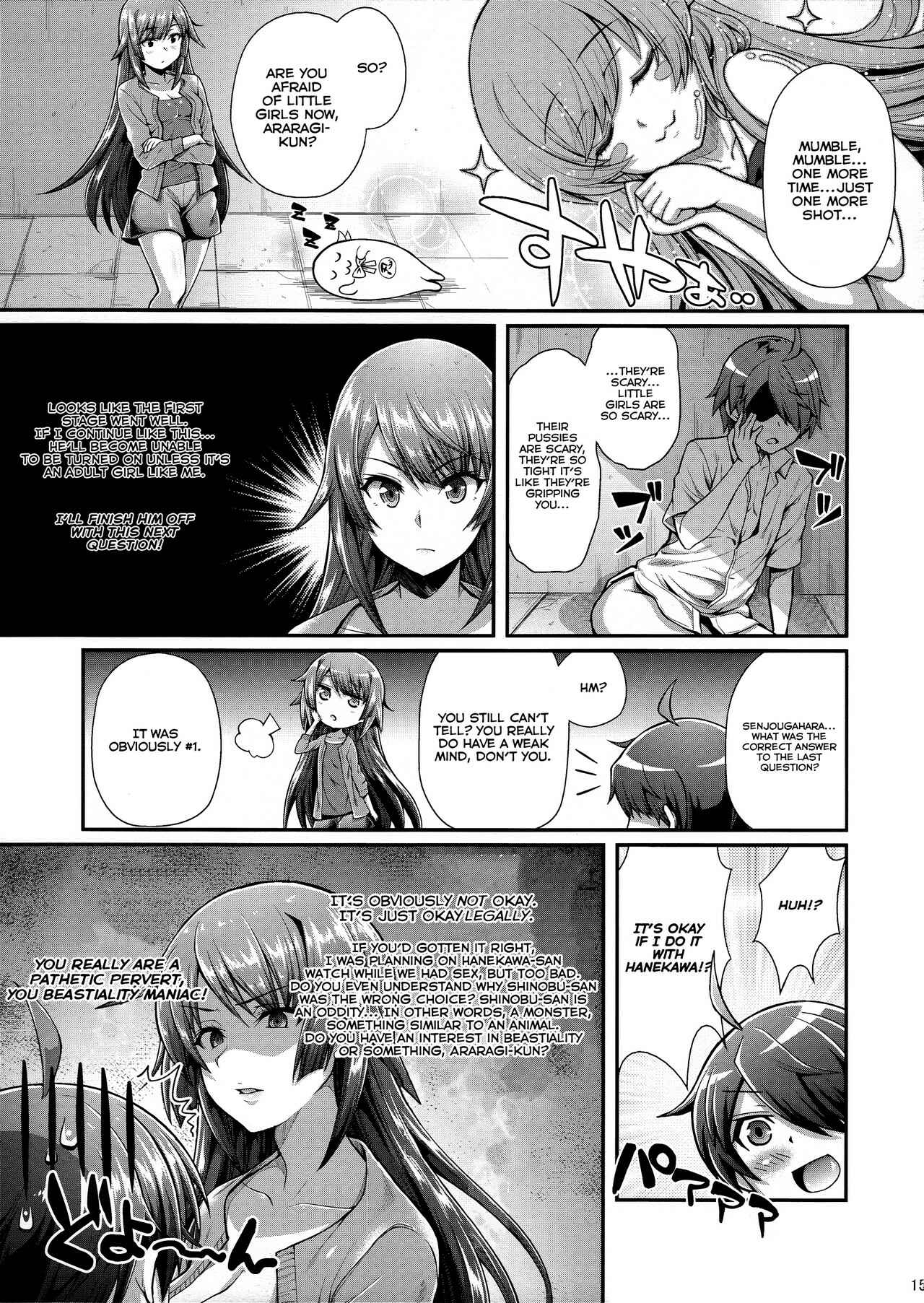 Page 15 Chapter 12 Bakemonogatari - Pachimonogatari (Doujinshi)