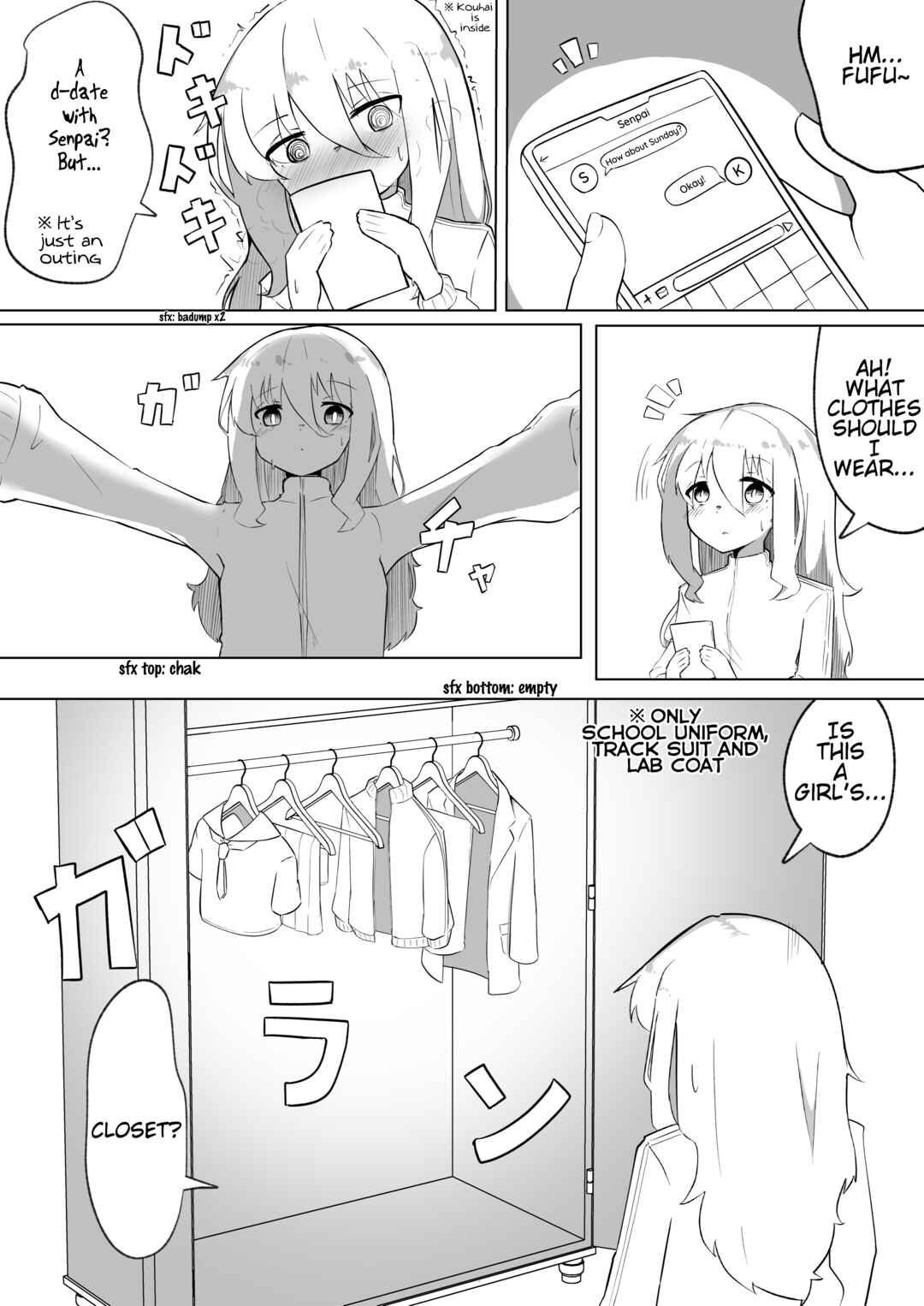 Page 1 Chapter 6 Swapped Senpai and Kouhai