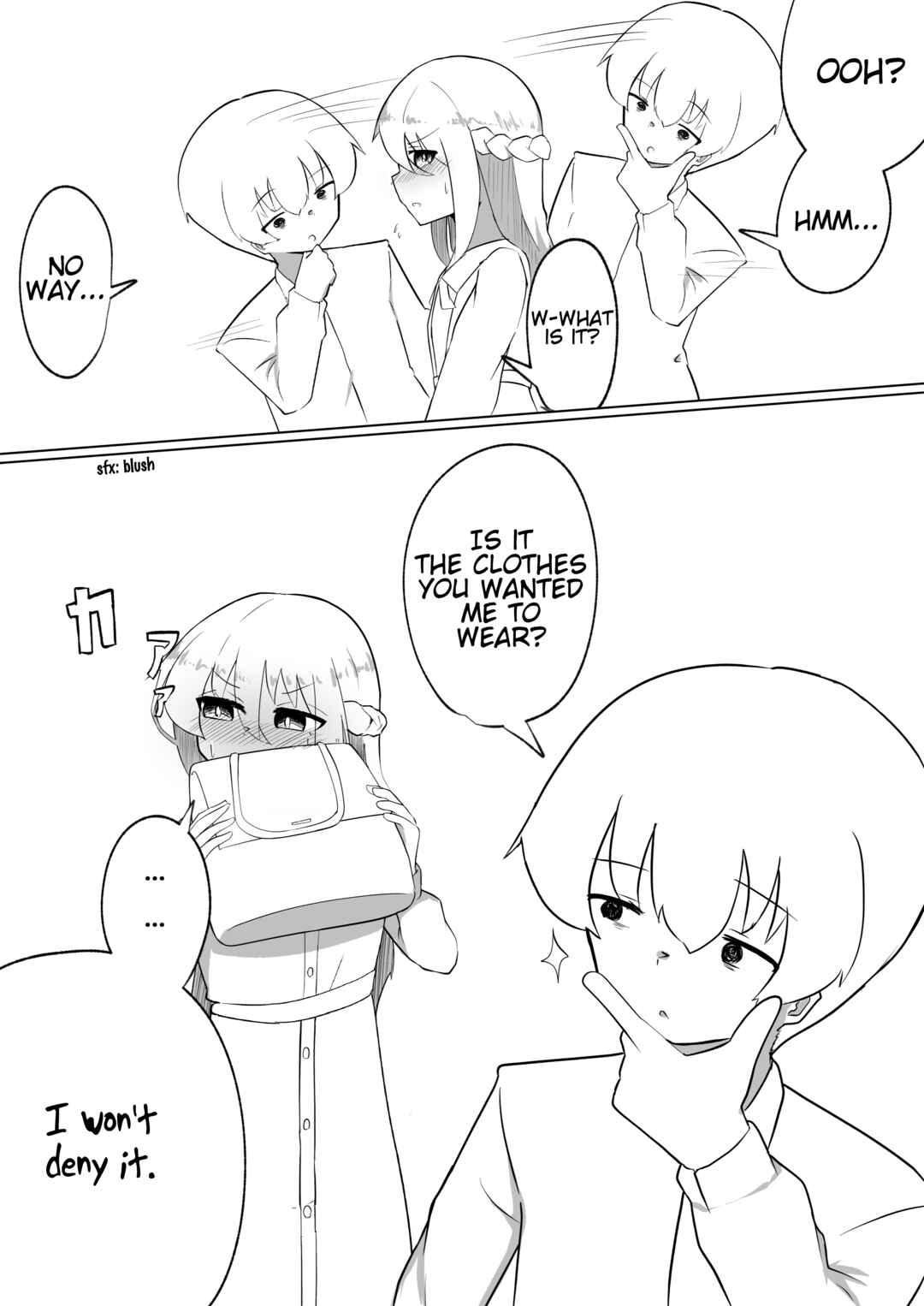 Page 3 Chapter 6 Swapped Senpai and Kouhai