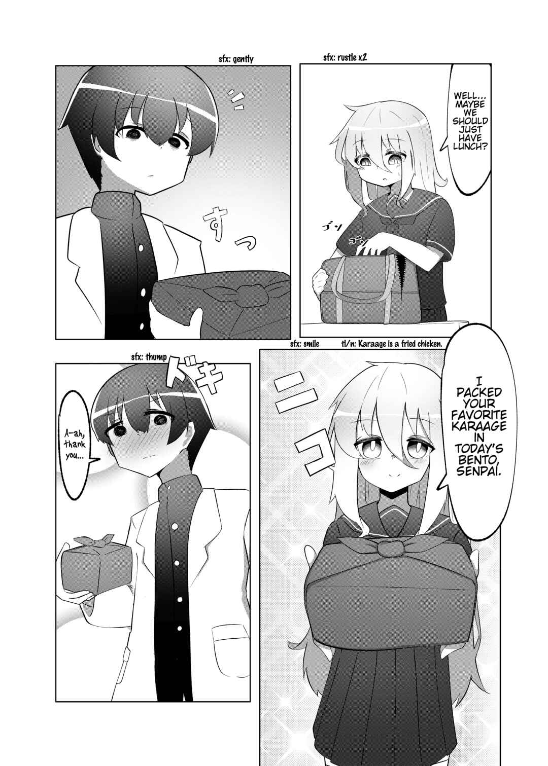 Page 12 Chapter 7 Swapped Senpai and Kouhai