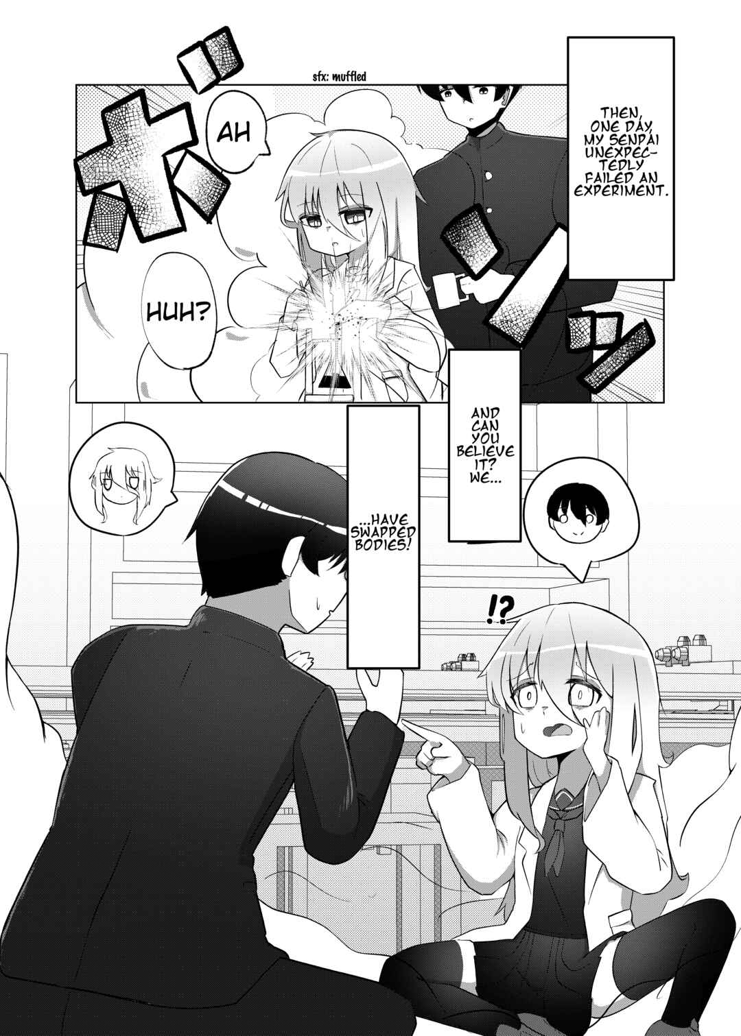 Page 3 Chapter 7 Swapped Senpai and Kouhai
