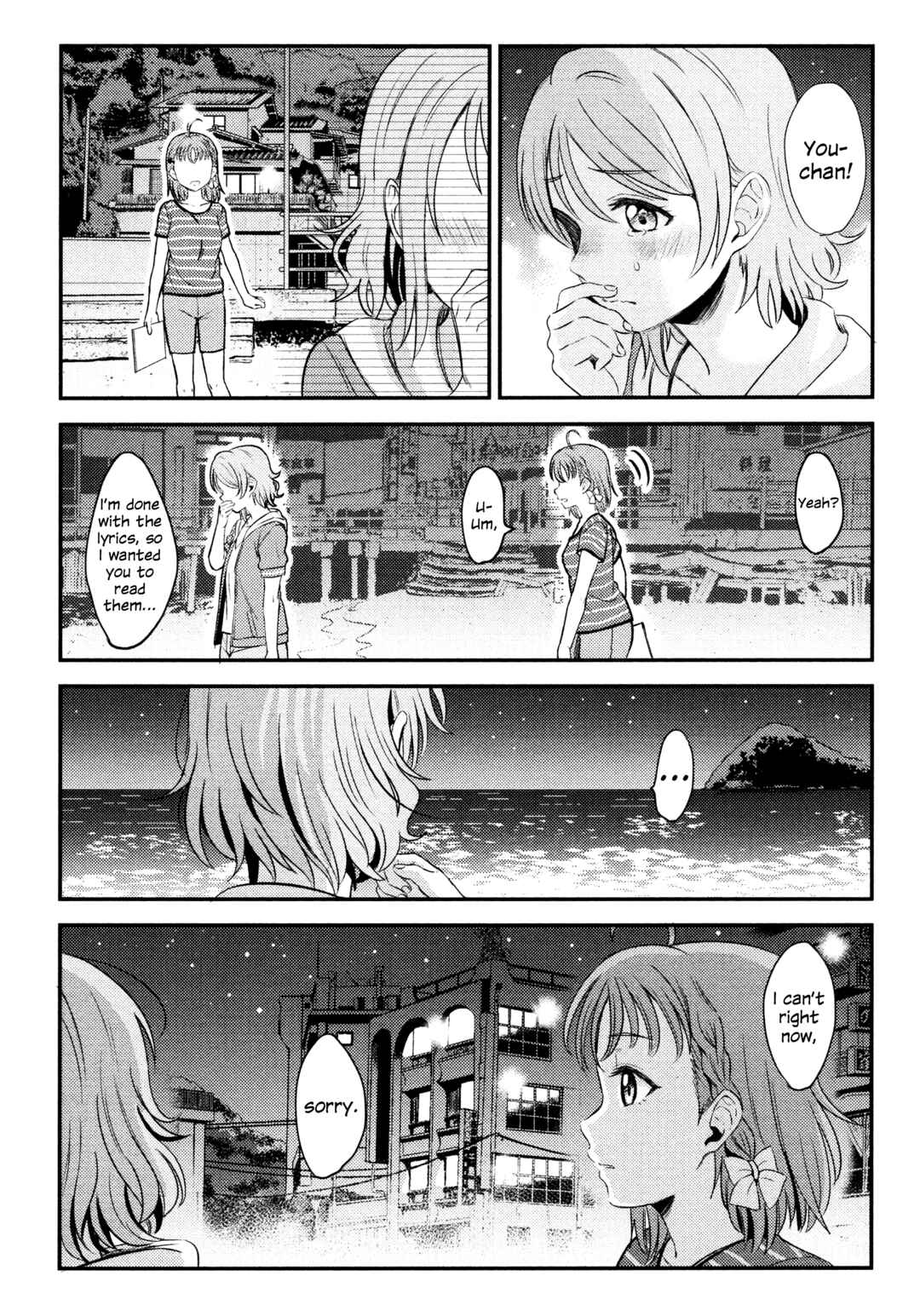 Page 19 Chapter 4 Love Live! Sunshine!! - A Love-Tinted Aquamarine (Doujinshi)