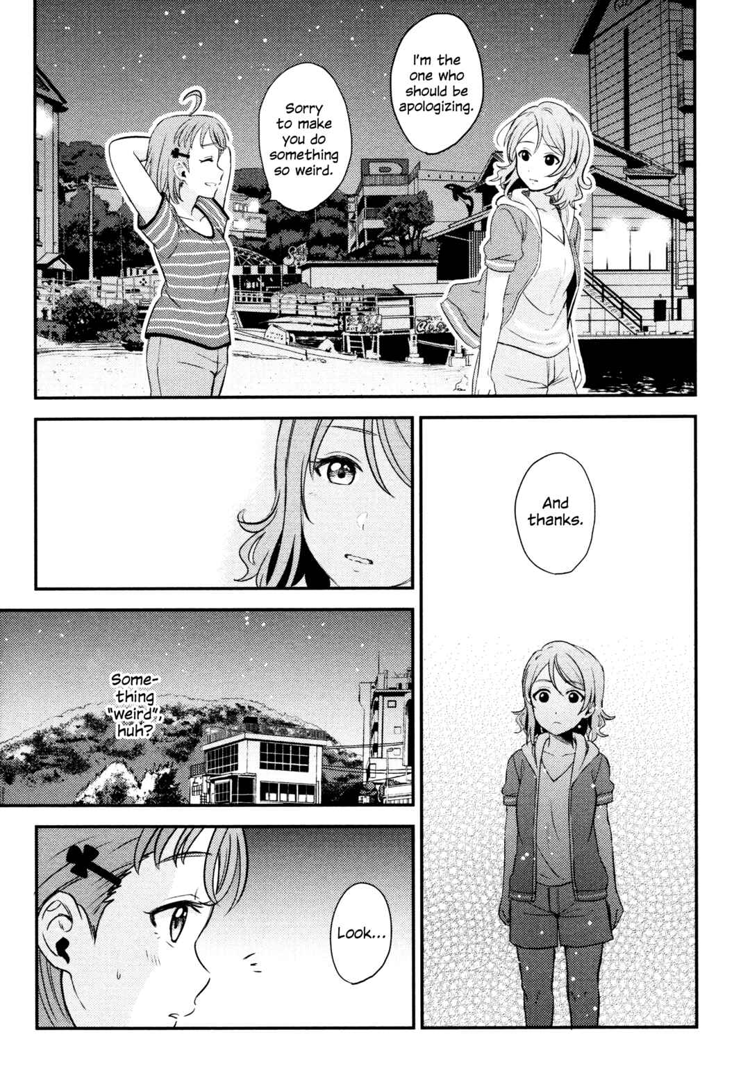 Page 22 Chapter 4 Love Live! Sunshine!! - A Love-Tinted Aquamarine (Doujinshi)