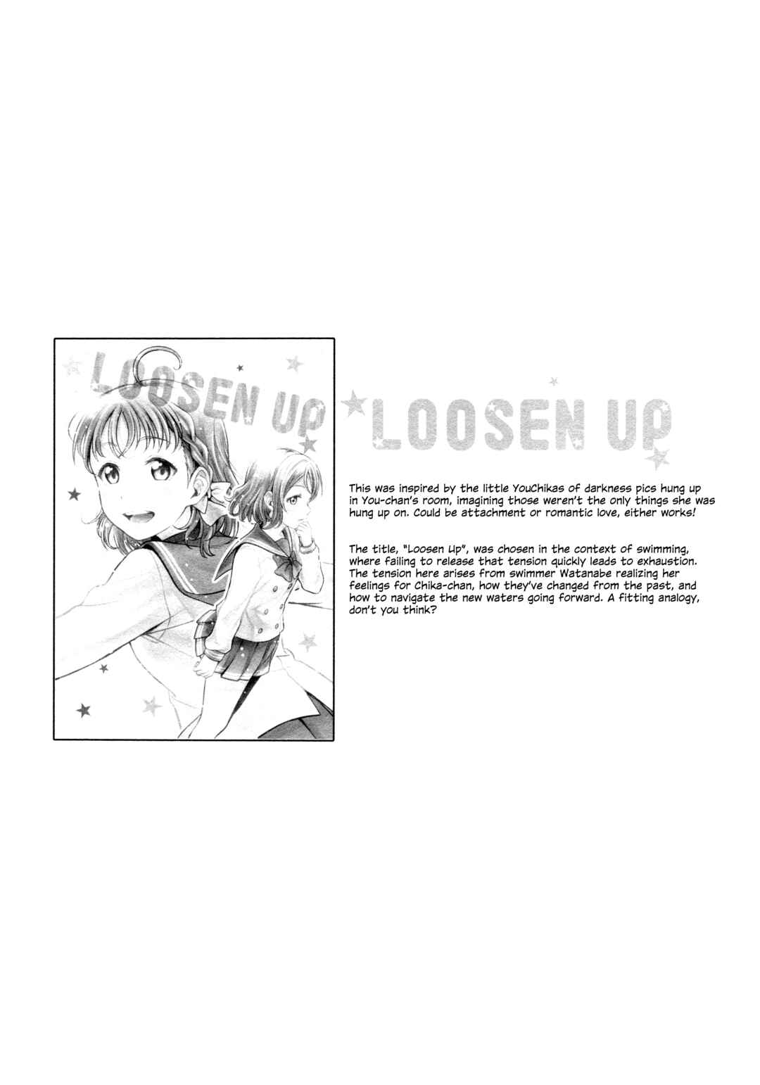 Page 1 Chapter 2 Love Live! Sunshine!! - A Love-Tinted Aquamarine (Doujinshi)
