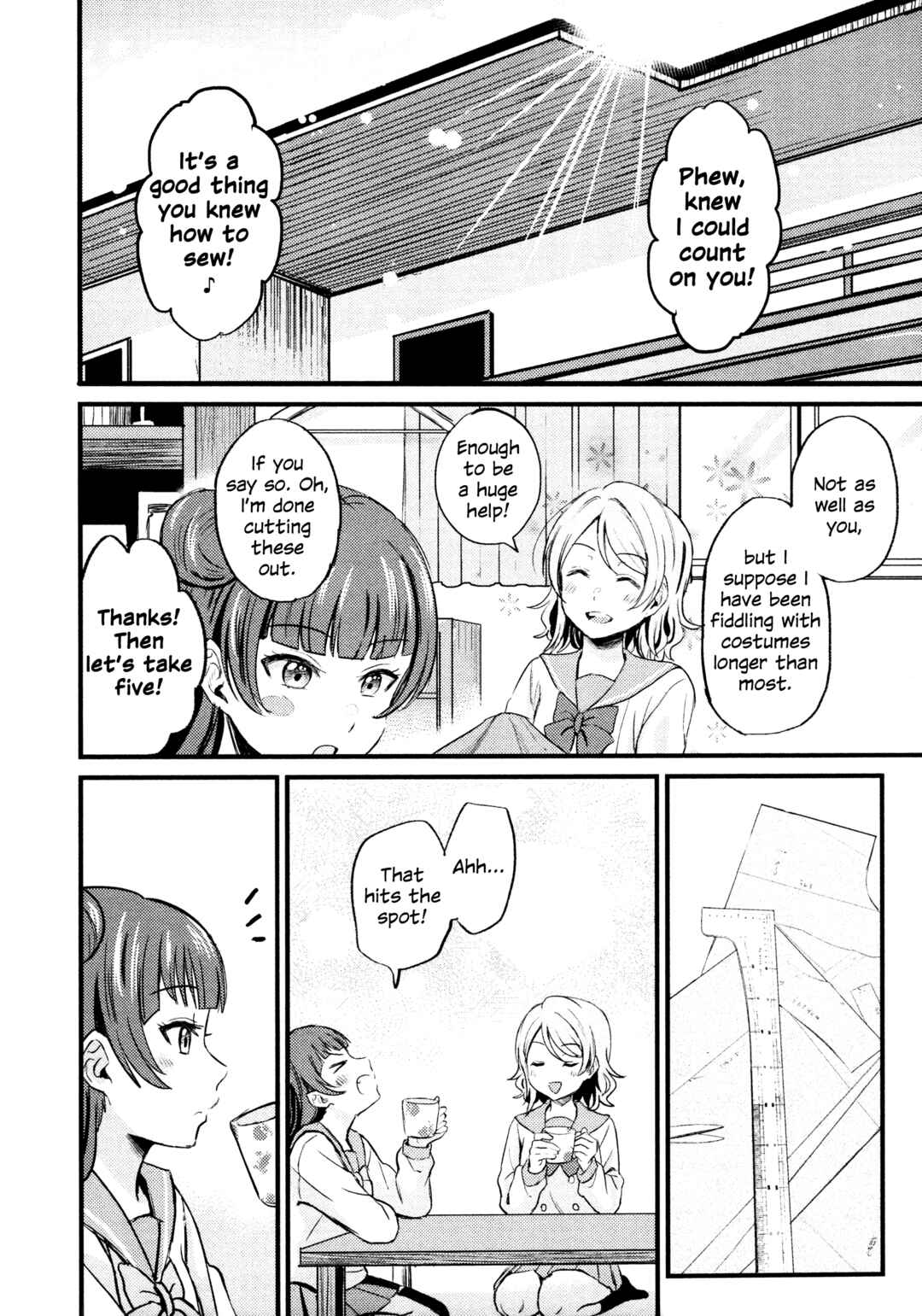 Page 2 Chapter 2 Love Live! Sunshine!! - A Love-Tinted Aquamarine (Doujinshi)