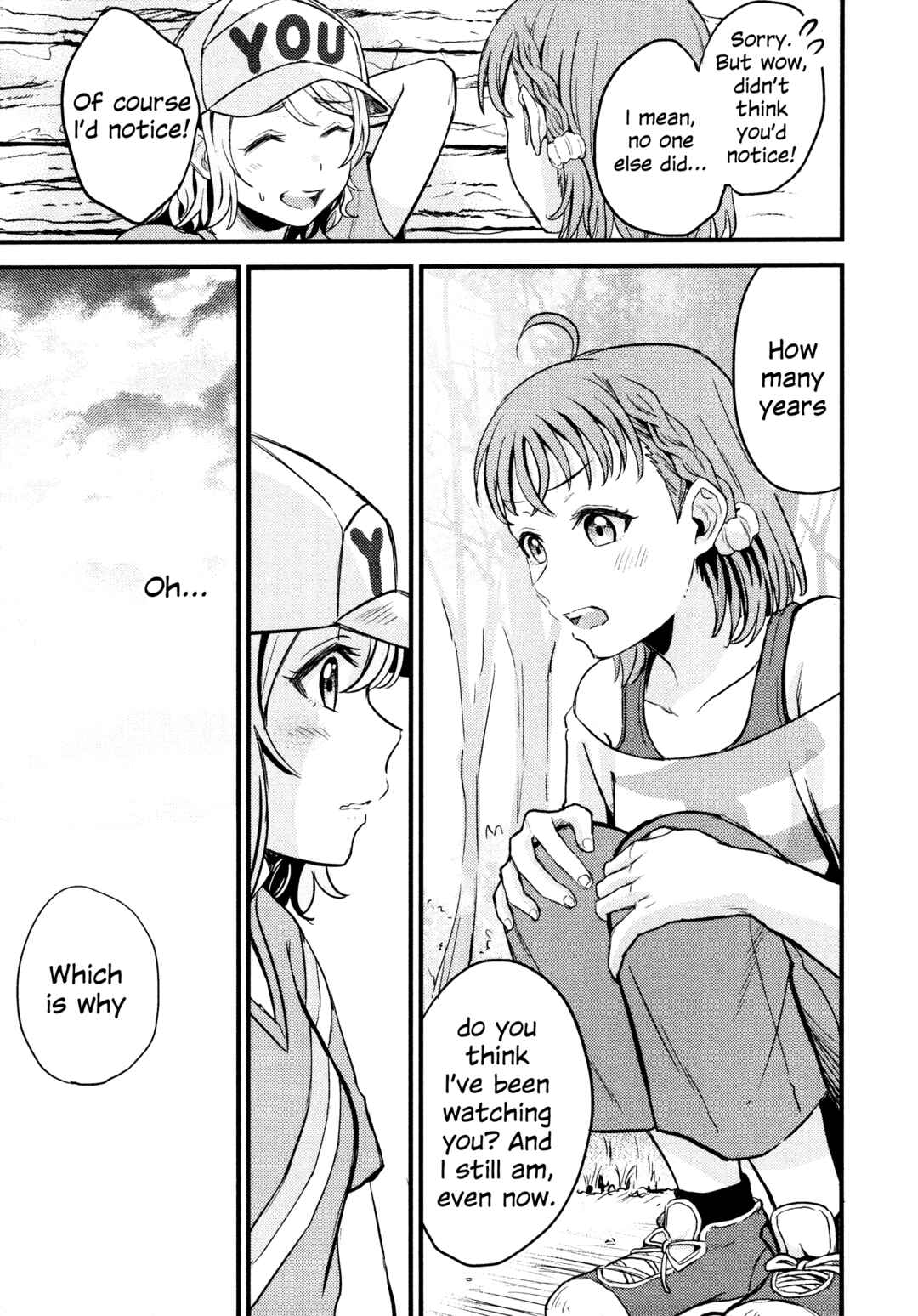 Page 27 Chapter 2 Love Live! Sunshine!! - A Love-Tinted Aquamarine (Doujinshi)
