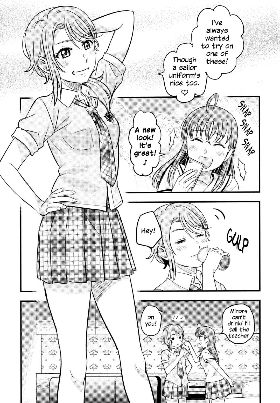 Page 11 Chapter 7 Love Live! Sunshine!! - A Love-Tinted Aquamarine (Doujinshi)