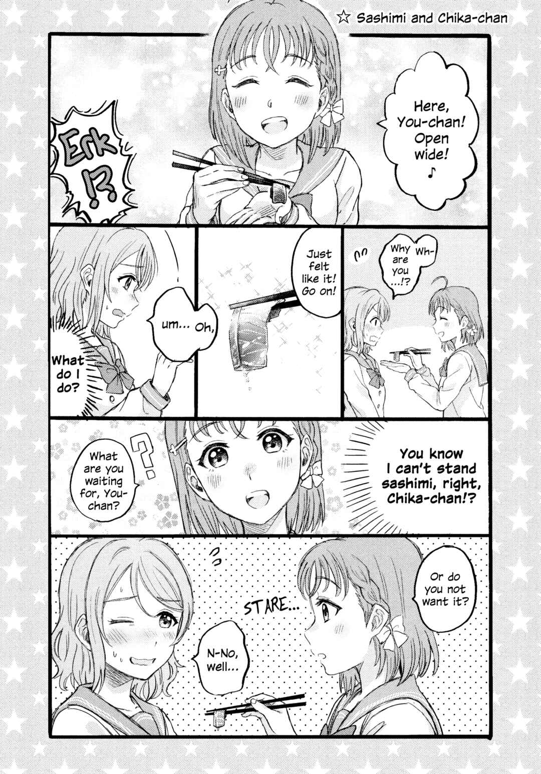 Page 2 Chapter 5 Love Live! Sunshine!! - A Love-Tinted Aquamarine (Doujinshi)