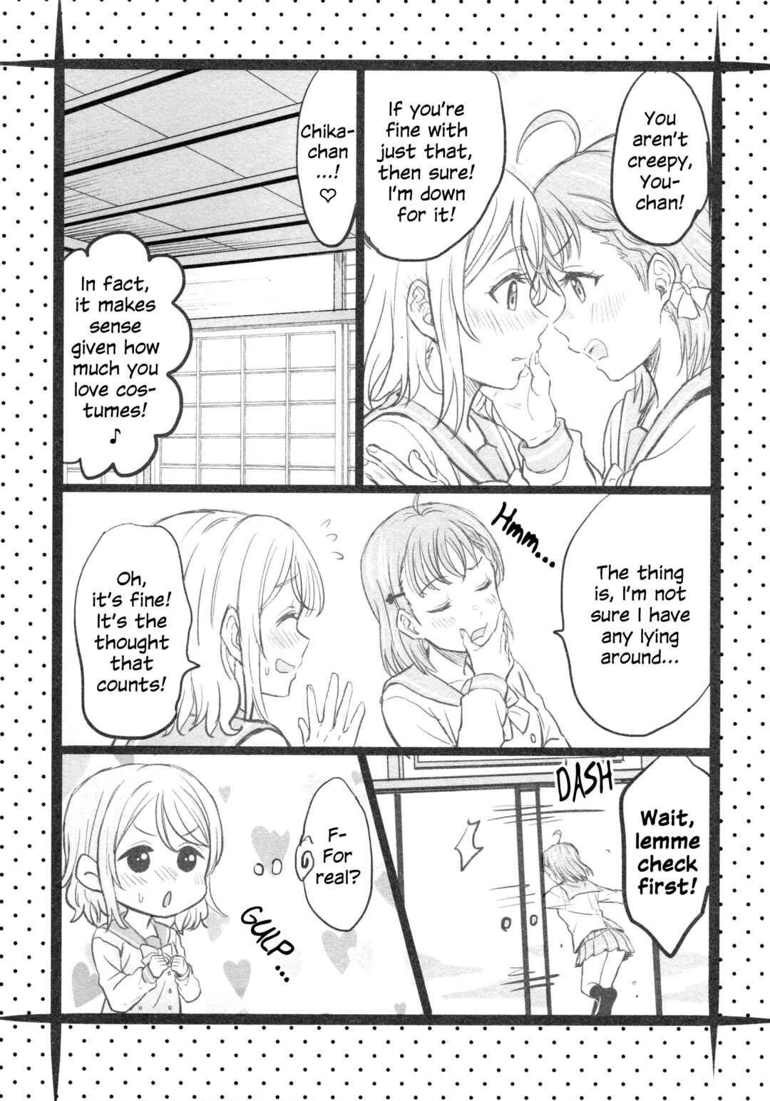 Page 20 Chapter 5 Love Live! Sunshine!! - A Love-Tinted Aquamarine (Doujinshi)