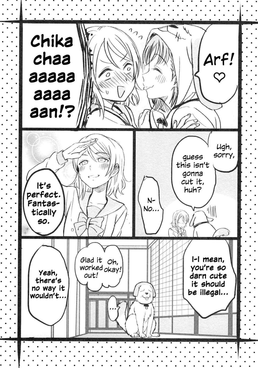 Page 22 Chapter 5 Love Live! Sunshine!! - A Love-Tinted Aquamarine (Doujinshi)
