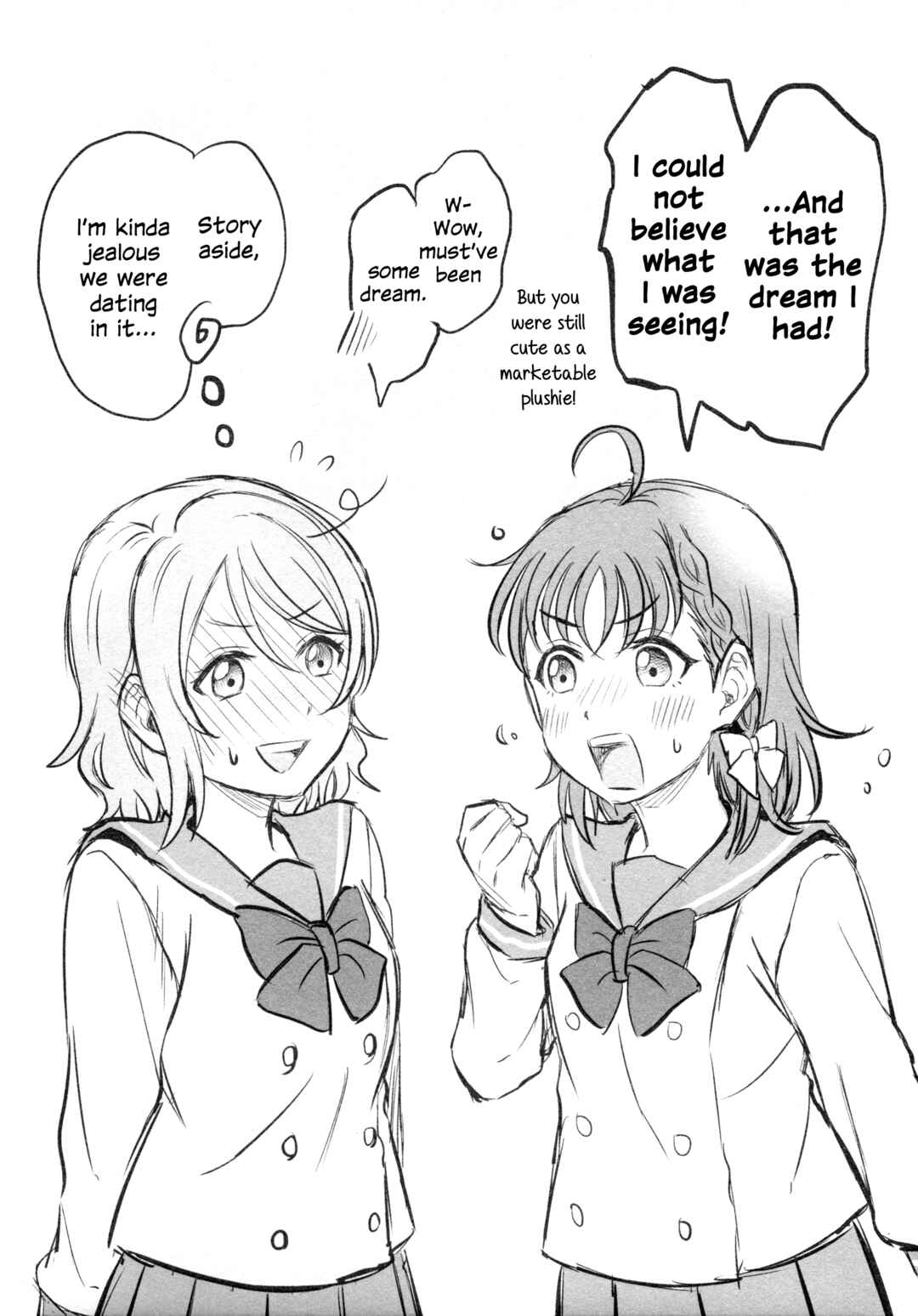 Page 28 Chapter 5 Love Live! Sunshine!! - A Love-Tinted Aquamarine (Doujinshi)