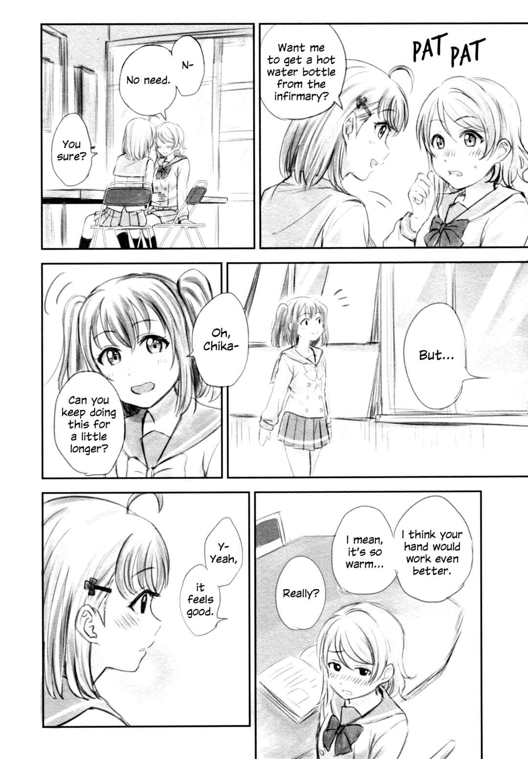 Page 40 Chapter 5 Love Live! Sunshine!! - A Love-Tinted Aquamarine (Doujinshi)