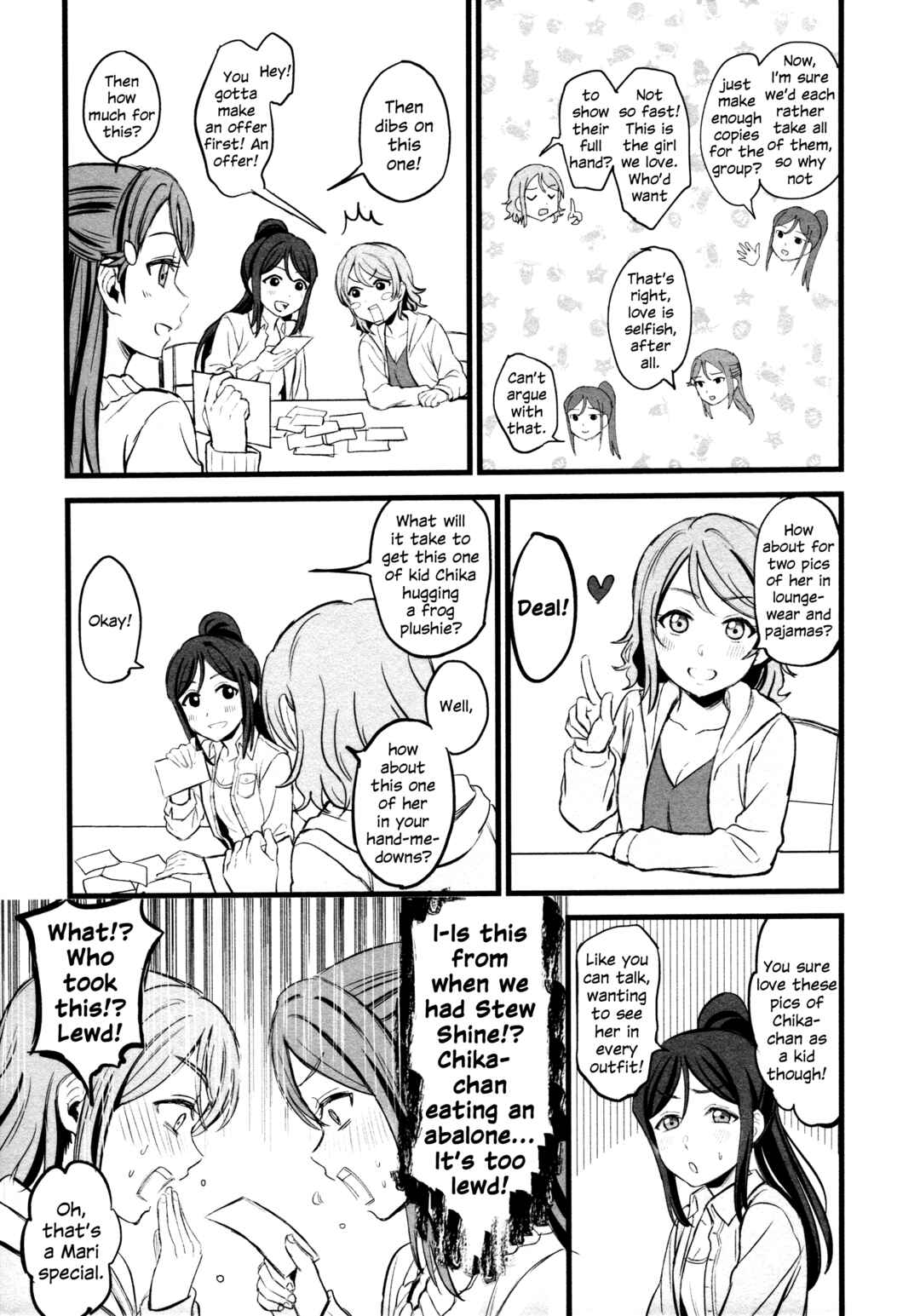 Page 52 Chapter 5 Love Live! Sunshine!! - A Love-Tinted Aquamarine (Doujinshi)