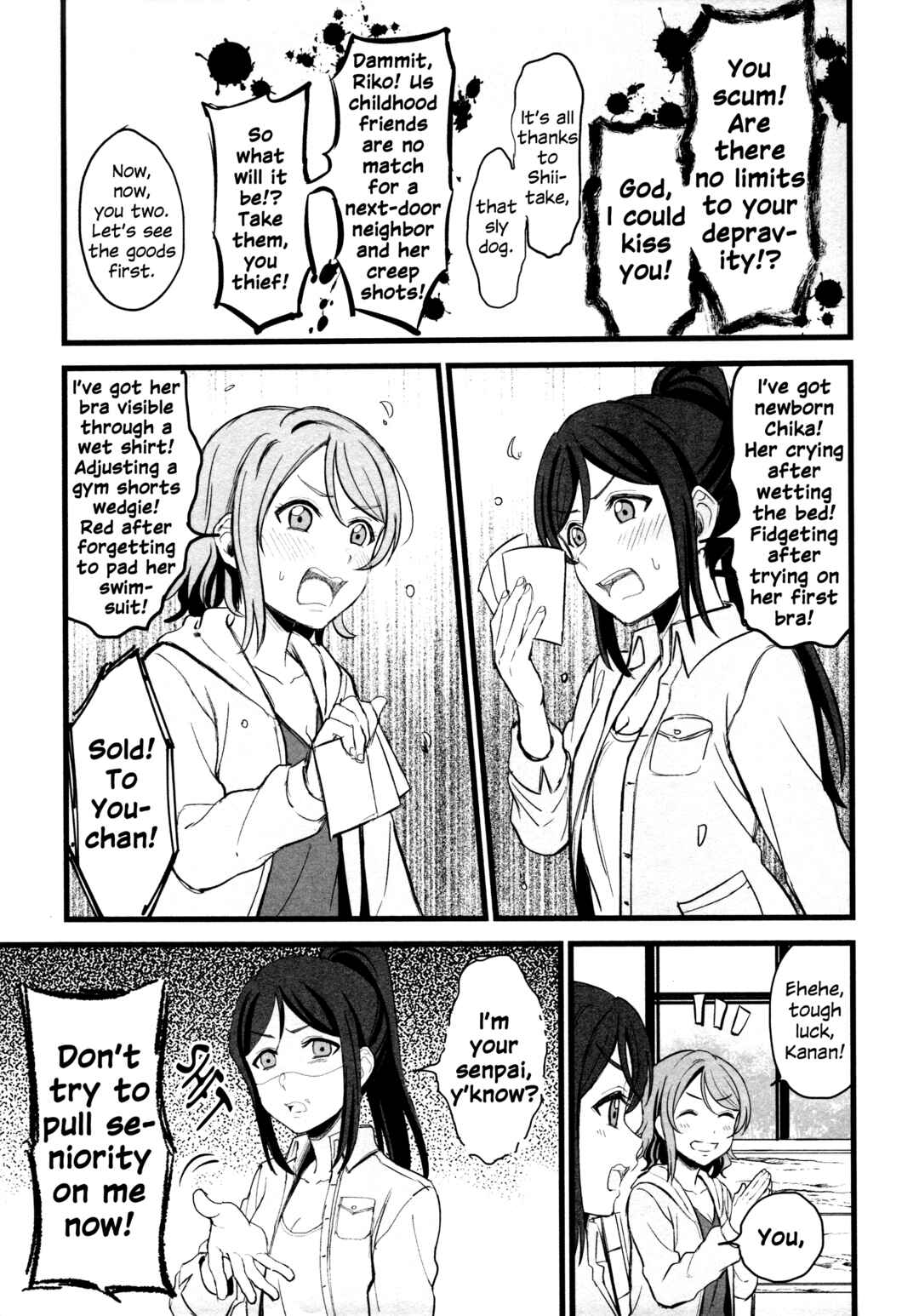 Page 54 Chapter 5 Love Live! Sunshine!! - A Love-Tinted Aquamarine (Doujinshi)