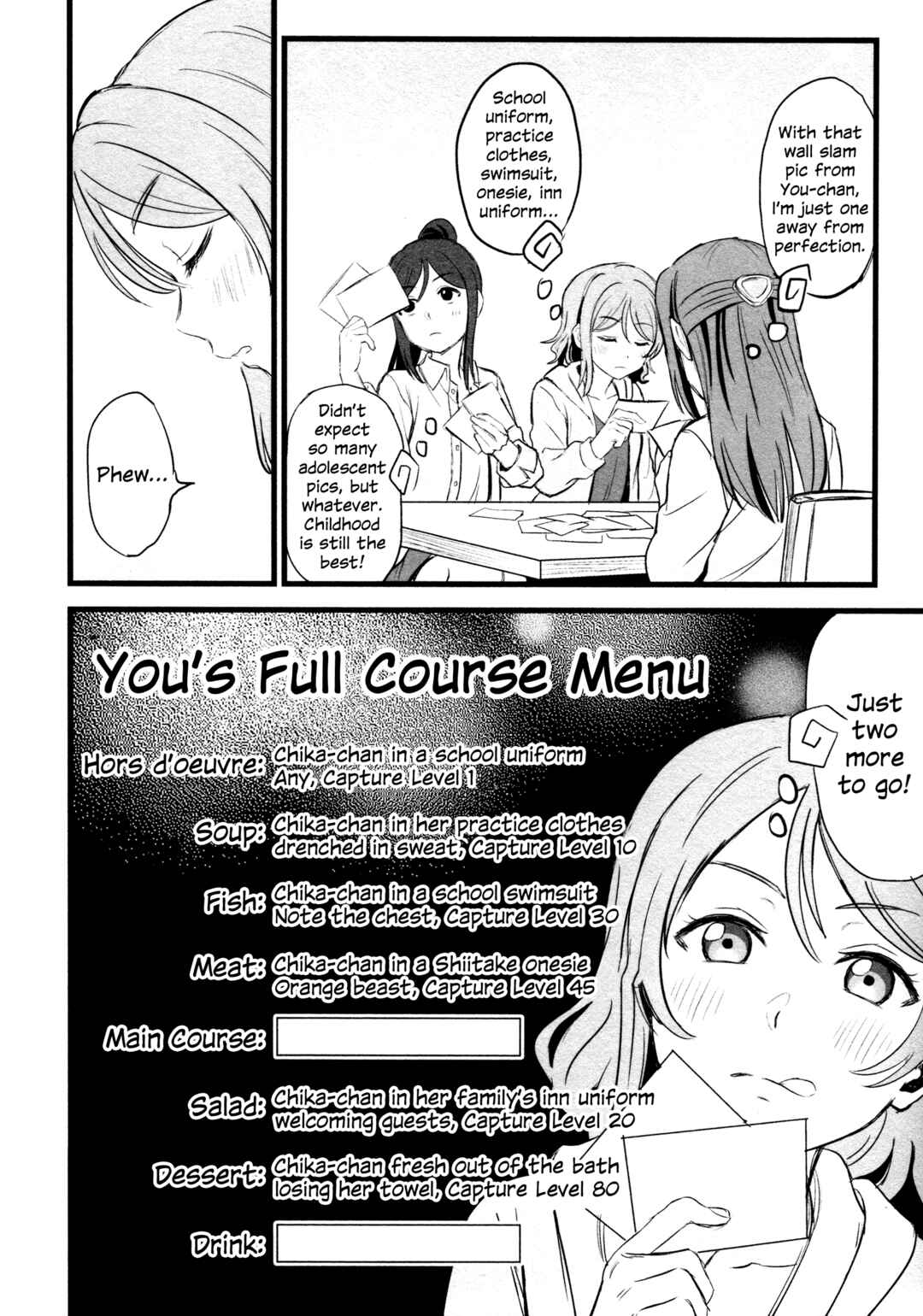 Page 55 Chapter 5 Love Live! Sunshine!! - A Love-Tinted Aquamarine (Doujinshi)