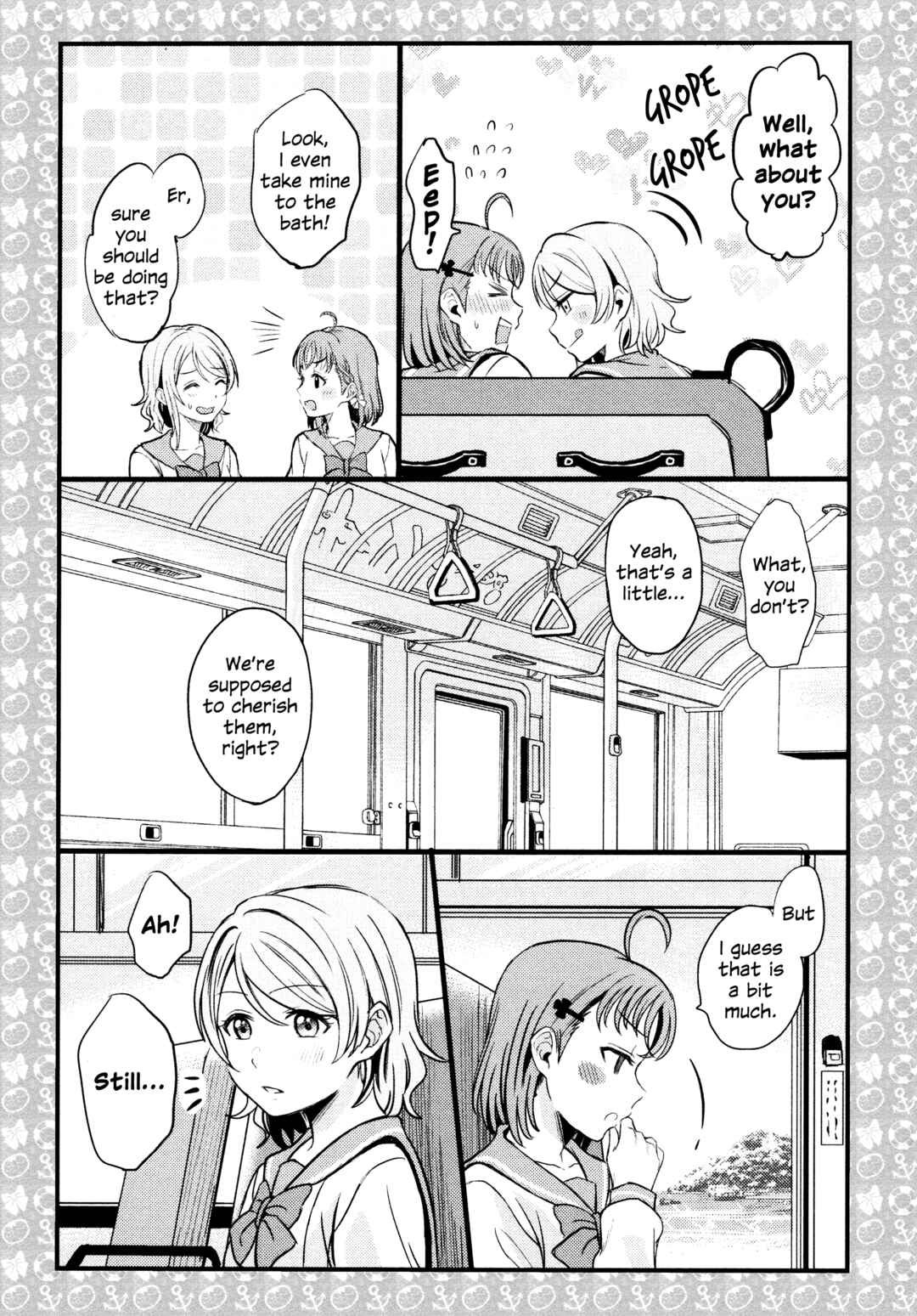 Page 16 Chapter 3 Love Live! Sunshine!! - A Love-Tinted Aquamarine (Doujinshi)