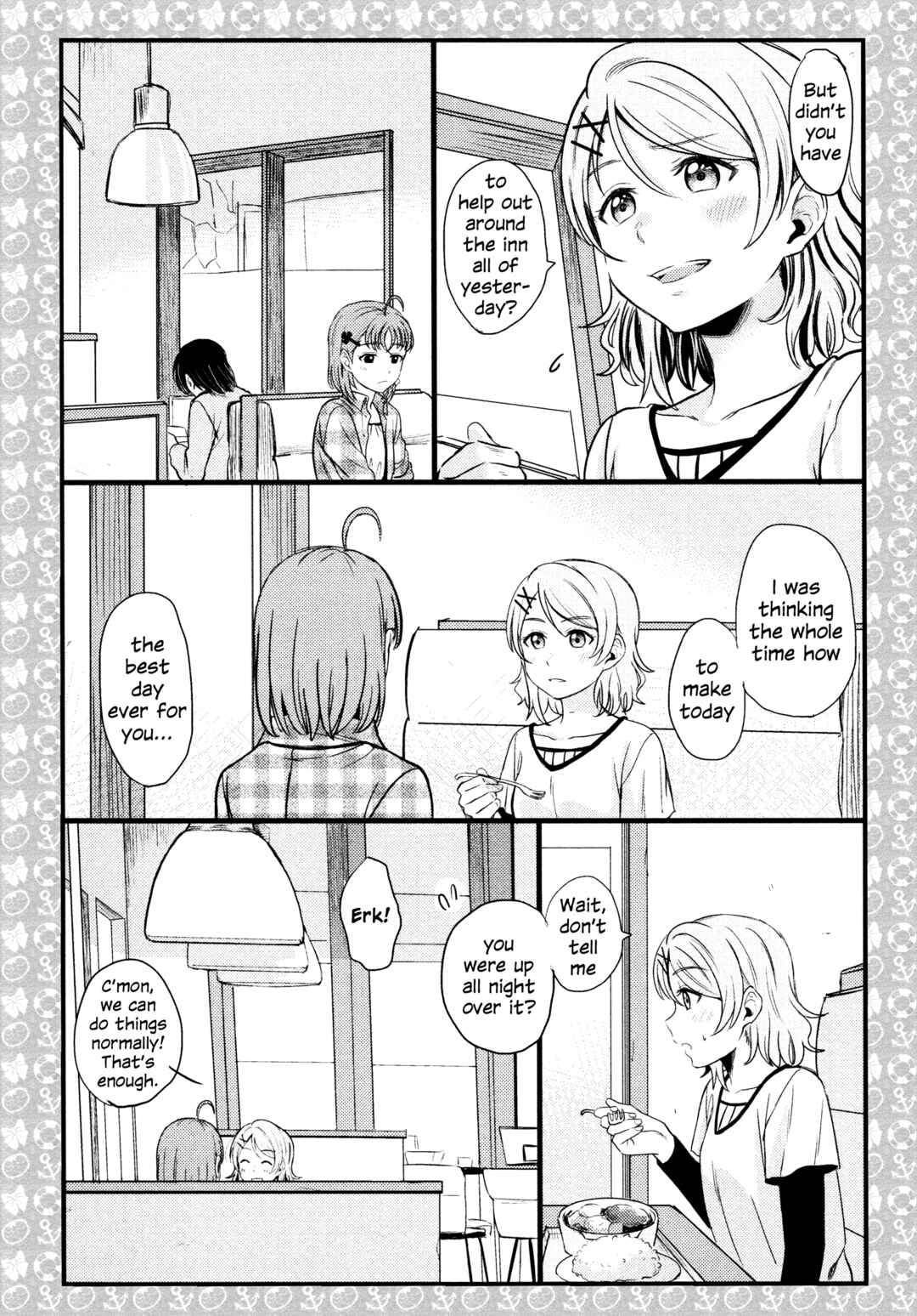 Page 7 Chapter 3 Love Live! Sunshine!! - A Love-Tinted Aquamarine (Doujinshi)