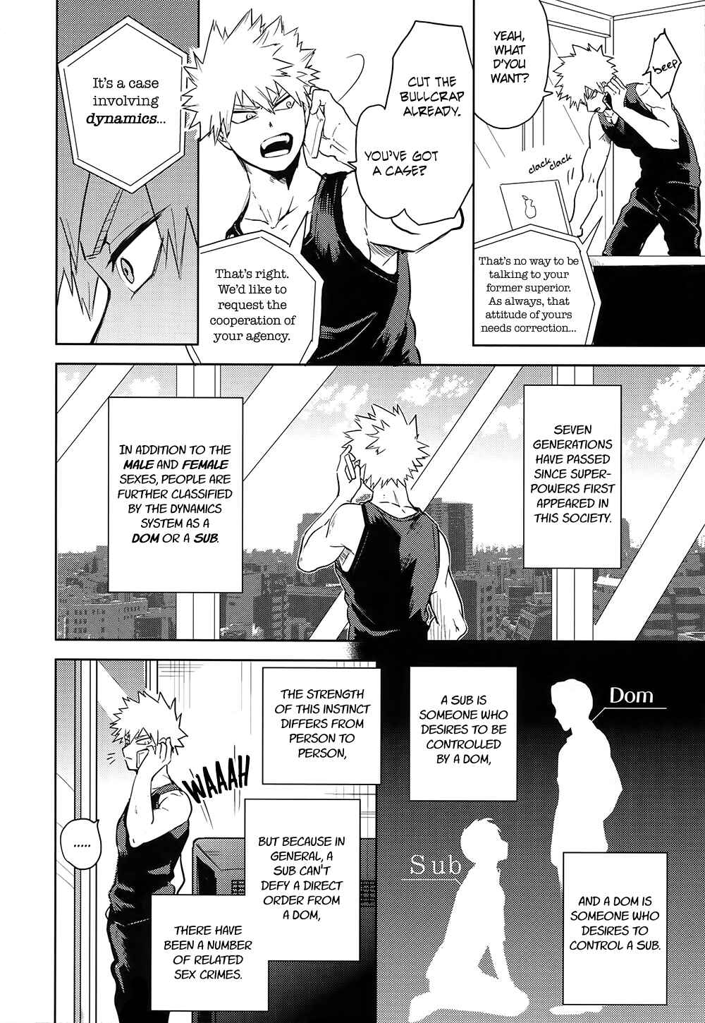 Page 14 Chapter 1 Boku no Hero Academia - Antinomie (Doujinshi)