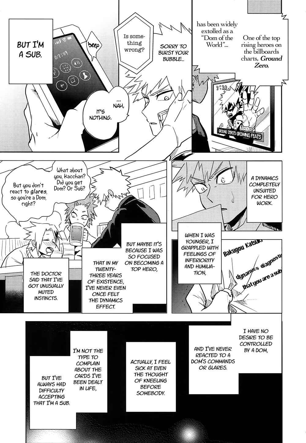 Page 15 Chapter 1 Boku no Hero Academia - Antinomie (Doujinshi)