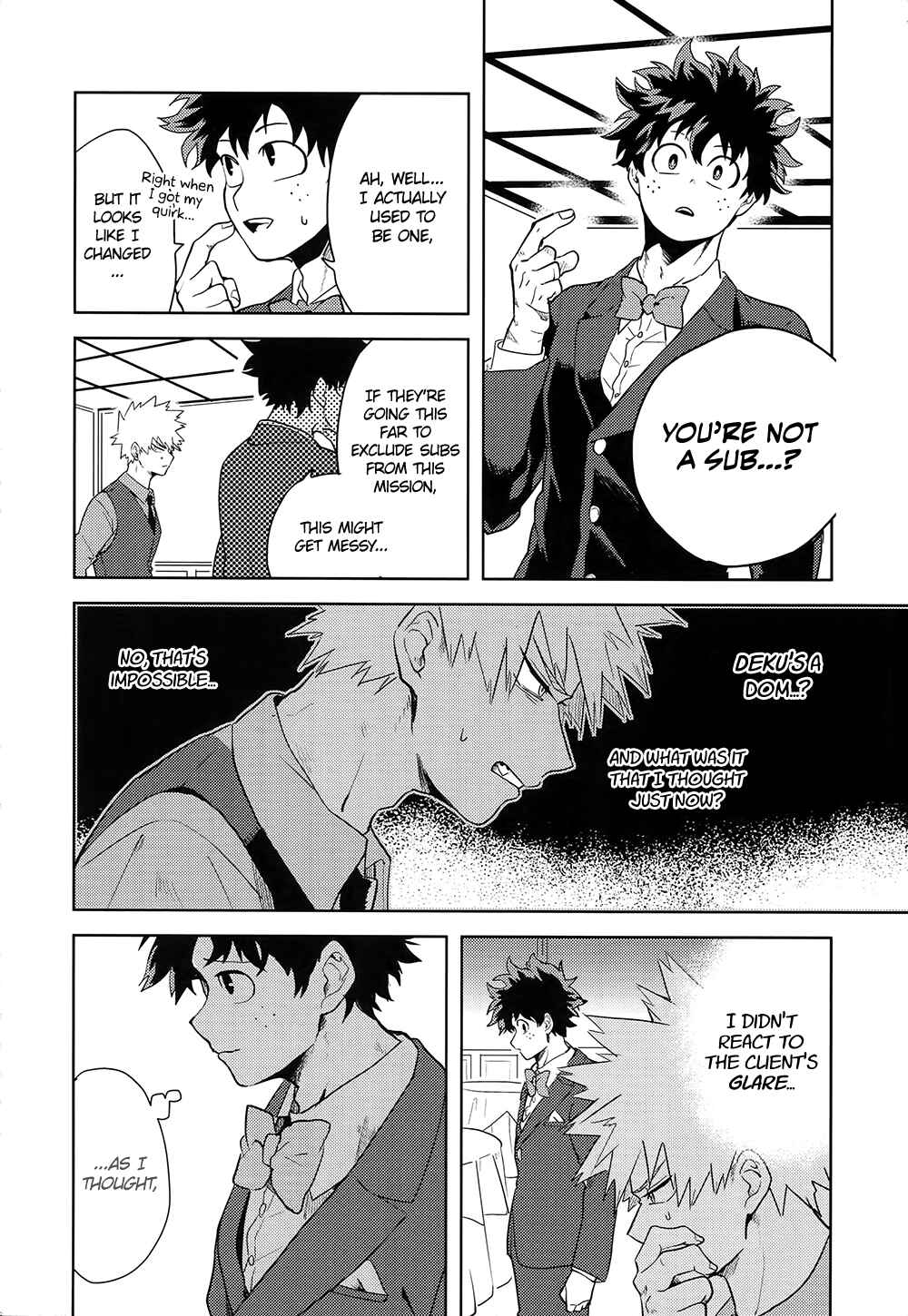Page 22 Chapter 1 Boku no Hero Academia - Antinomie (Doujinshi)