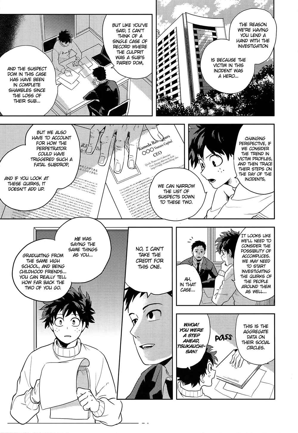Page 37 Chapter 1 Boku no Hero Academia - Antinomie (Doujinshi)