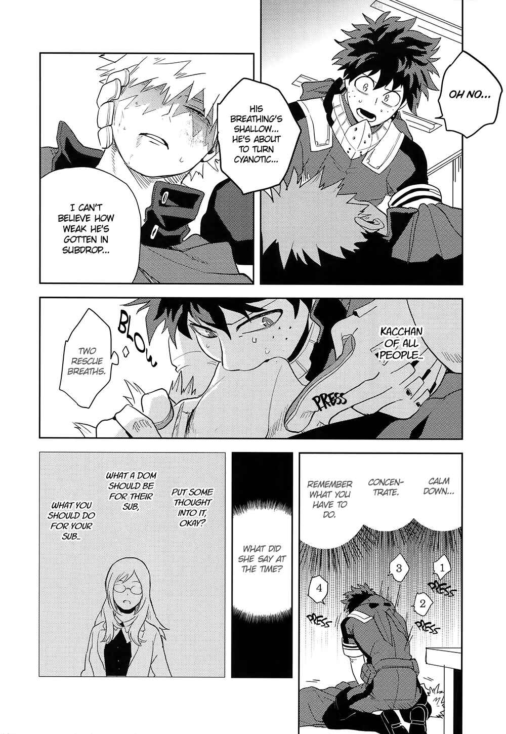 Page 70 Chapter 1 Boku no Hero Academia - Antinomie (Doujinshi)