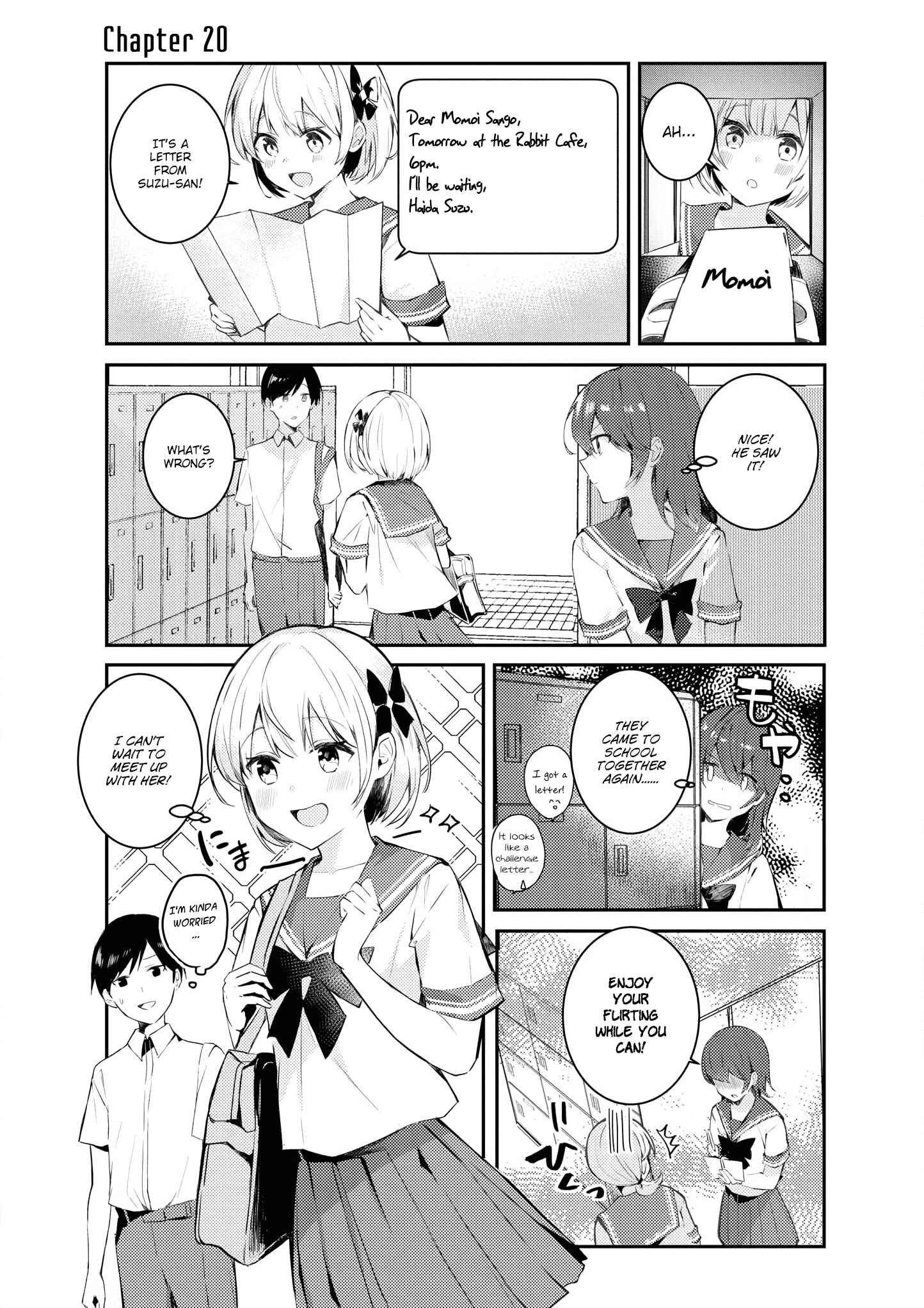 Page 1 Chapter 20 Suki koso Momo no Jouzu nare!