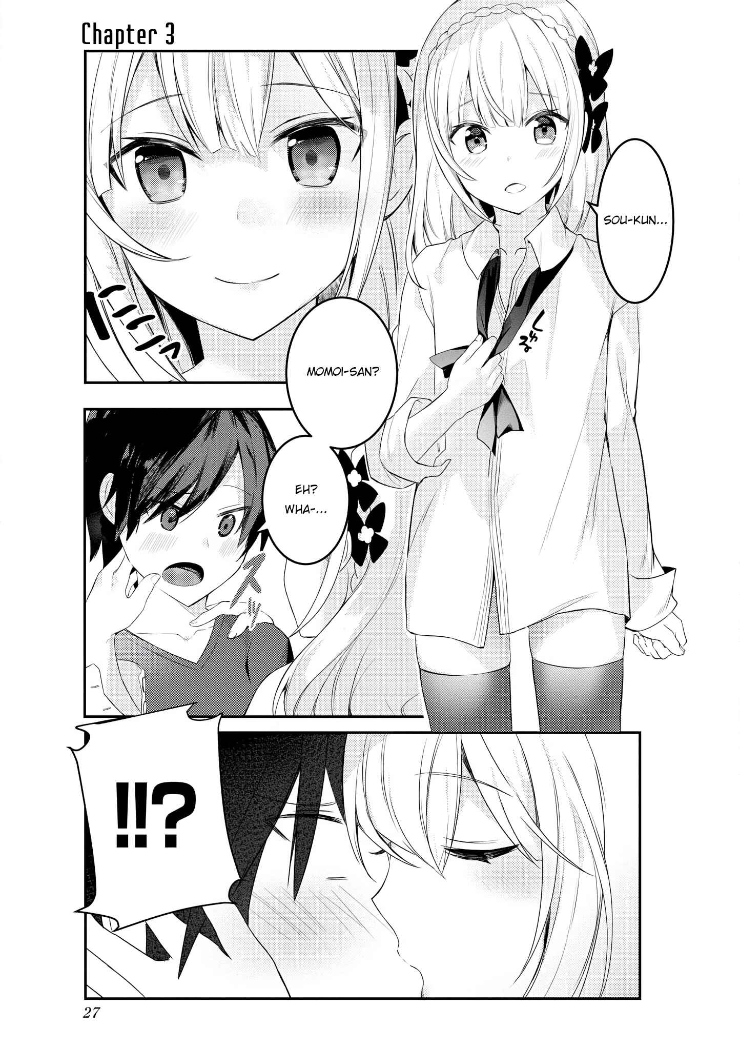 Page 1 Chapter 3 Suki koso Momo no Jouzu nare!