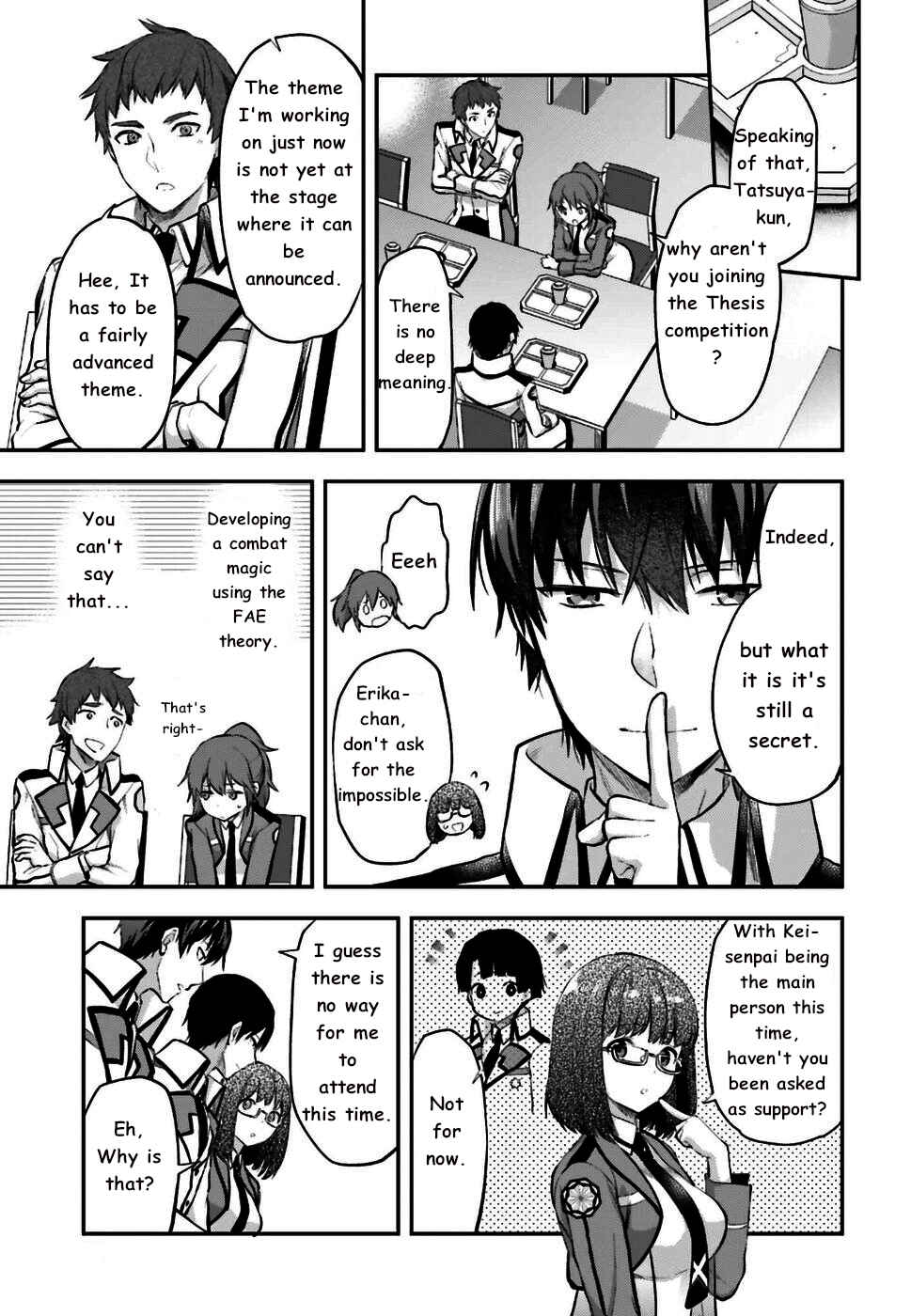 Page 10 Chapter 2 Mahouka Koukou no Rettousei - Koto Nairan-hen